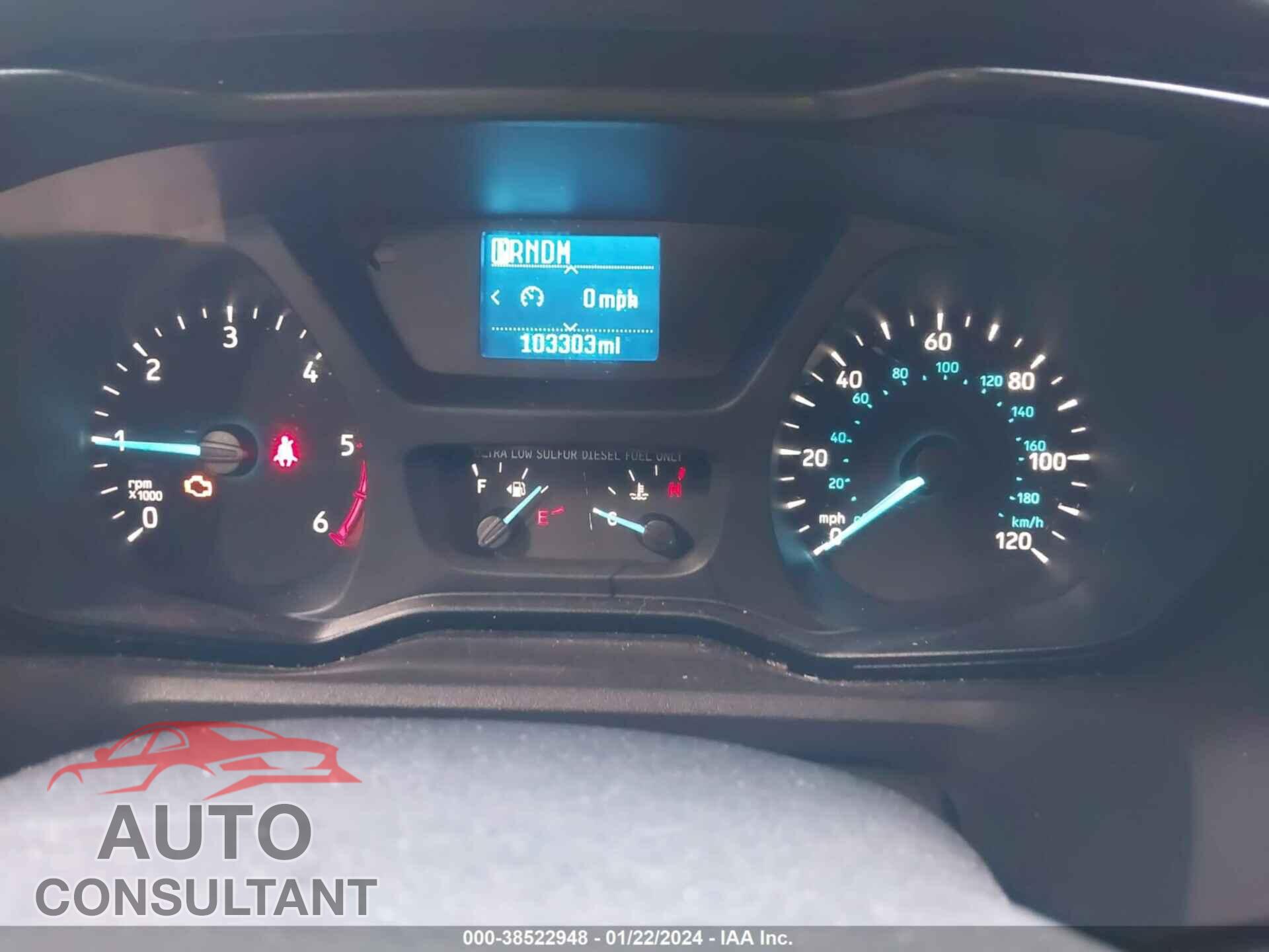 FORD TRANSIT 2016 - 1FTBF4XV9GKA68683