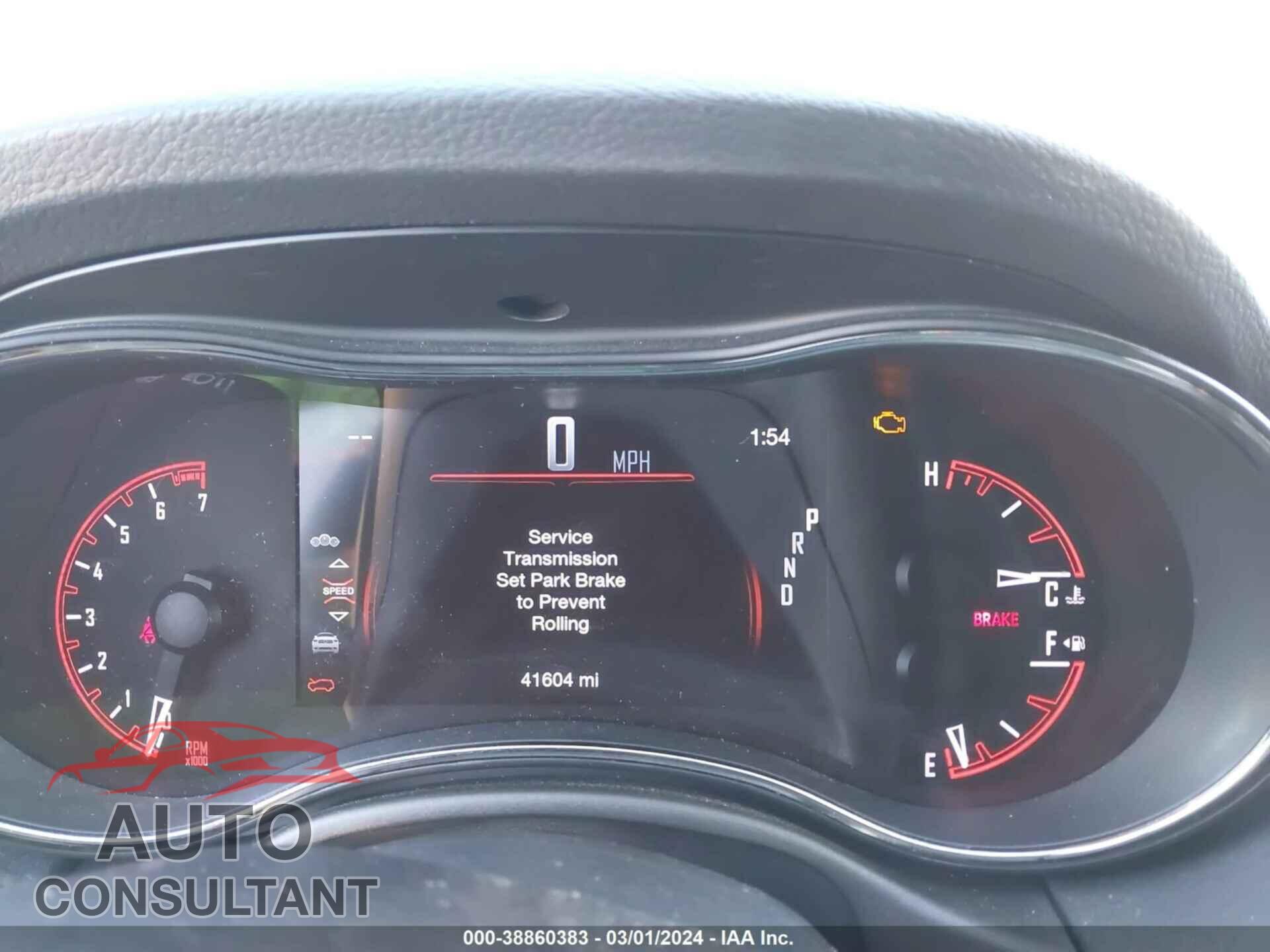 DODGE DURANGO 2020 - 1C4RDJDG7LC321478