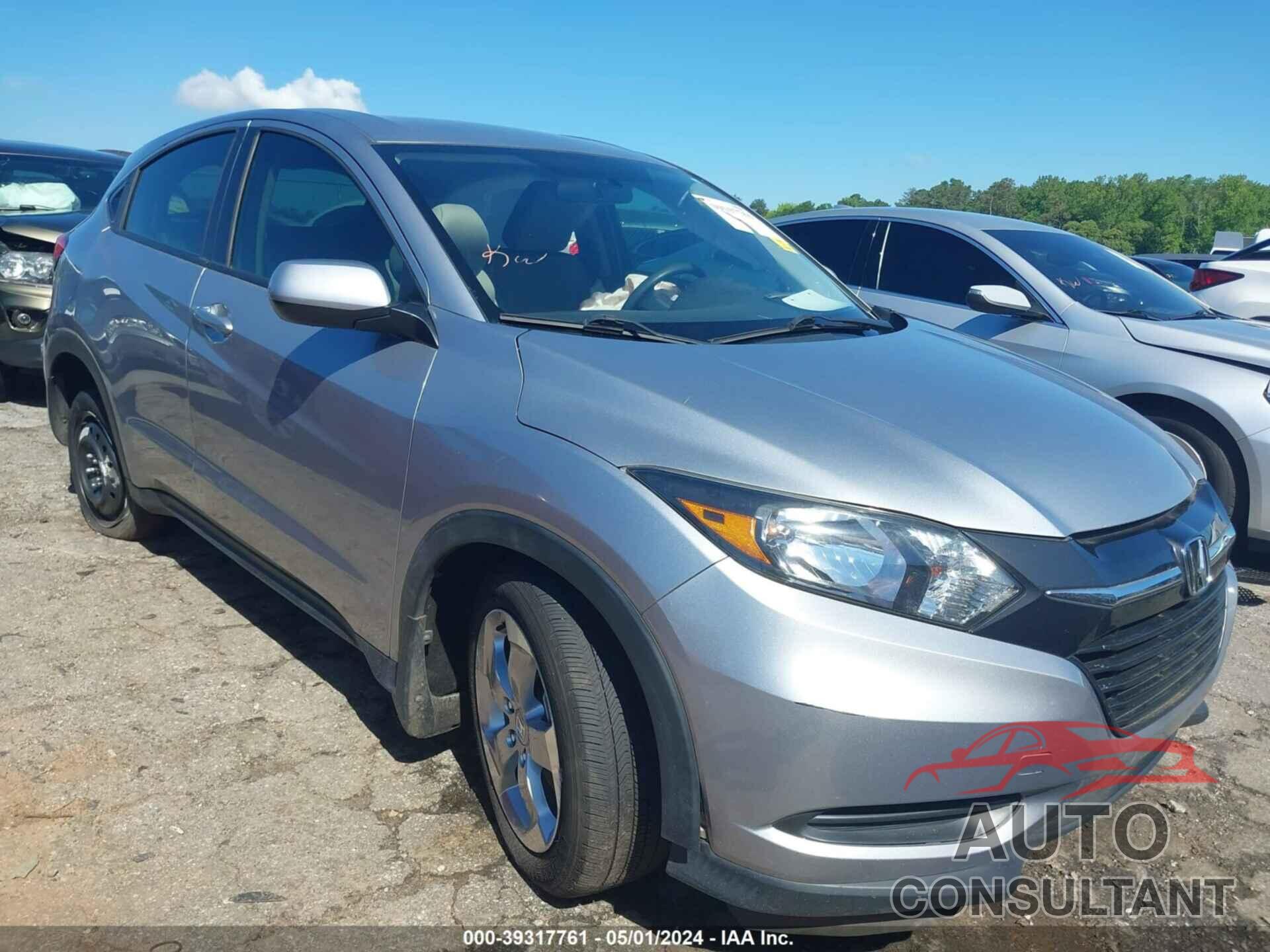 HONDA HR-V 2018 - 3CZRU5H30JM722813