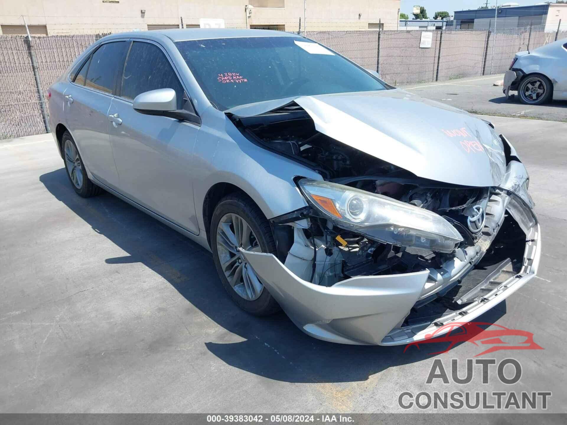 TOYOTA CAMRY 2017 - 4T1BF1FK4HU350334
