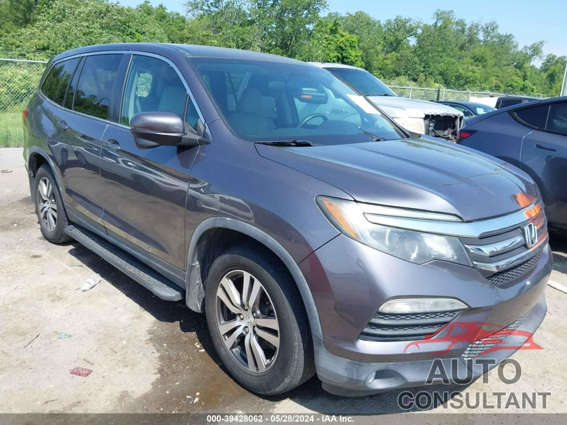 HONDA PILOT 2016 - 5FNYF5H37GB025566