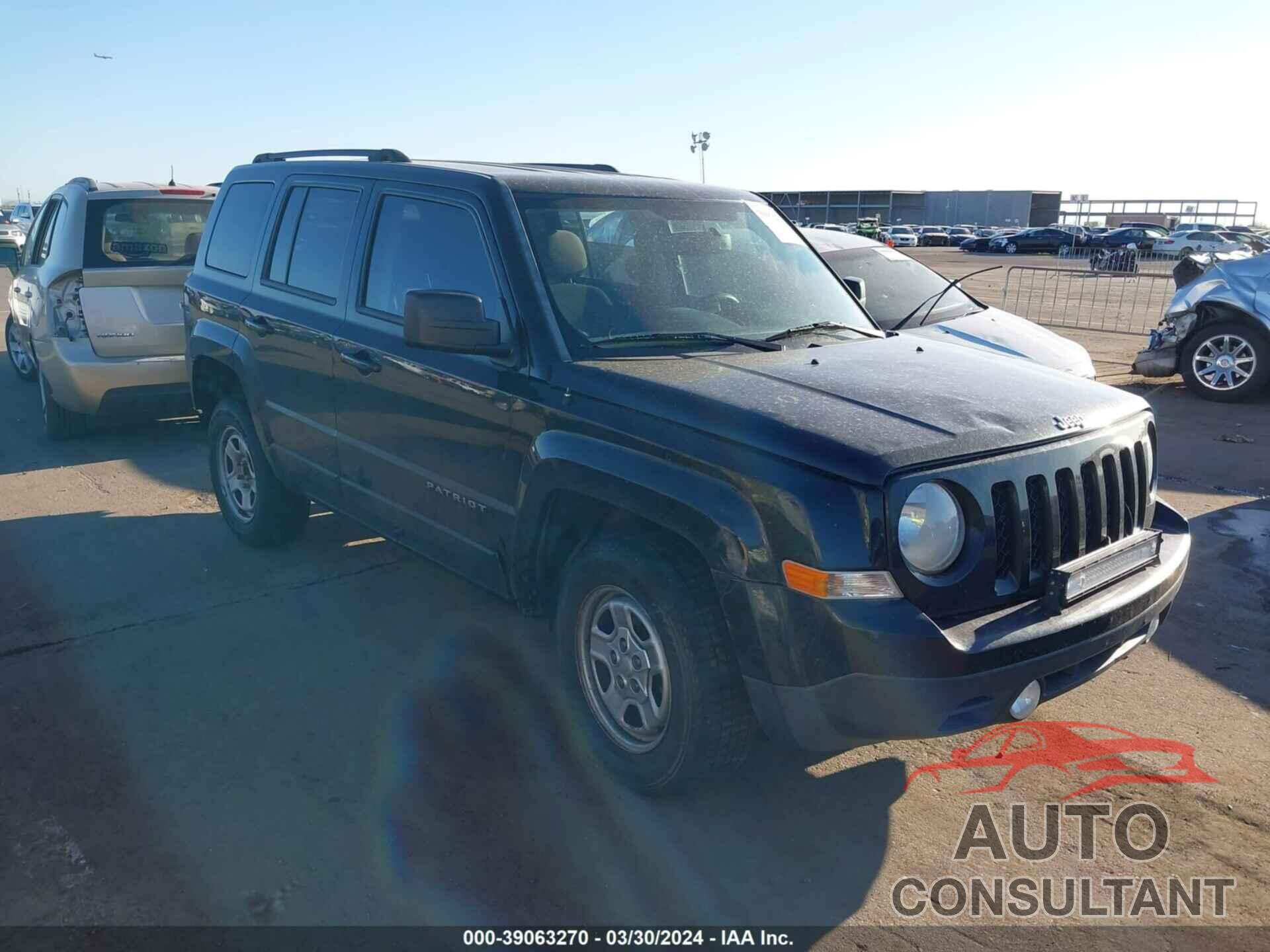 JEEP PATRIOT 2016 - 1C4NJPBA3GD525185