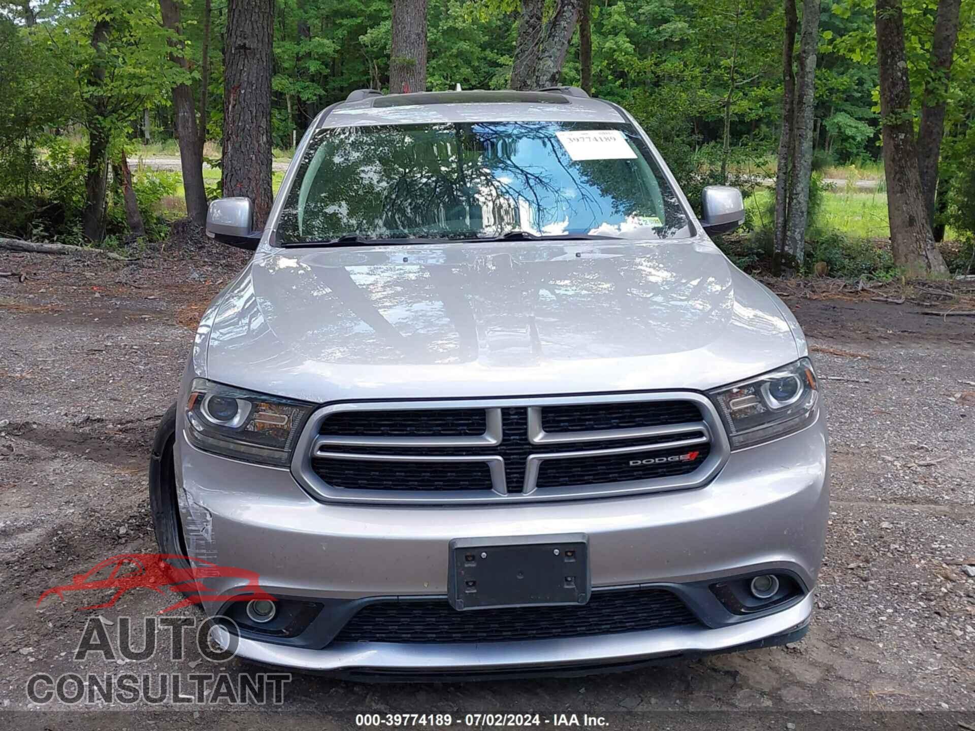 DODGE DURANGO 2017 - 1C4RDJDG7HC758064