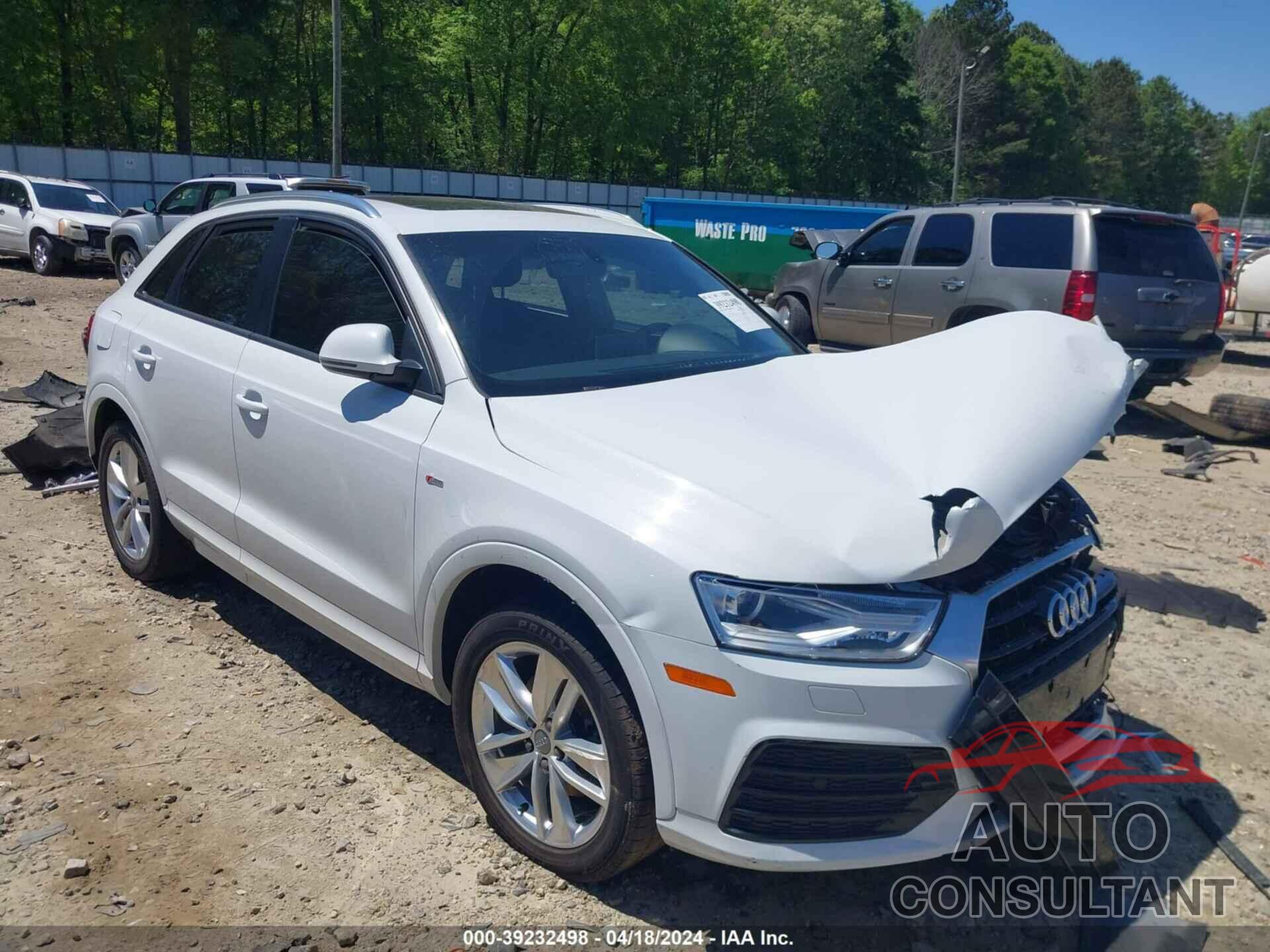 AUDI Q3 2018 - WA1BCCFS0JR017611