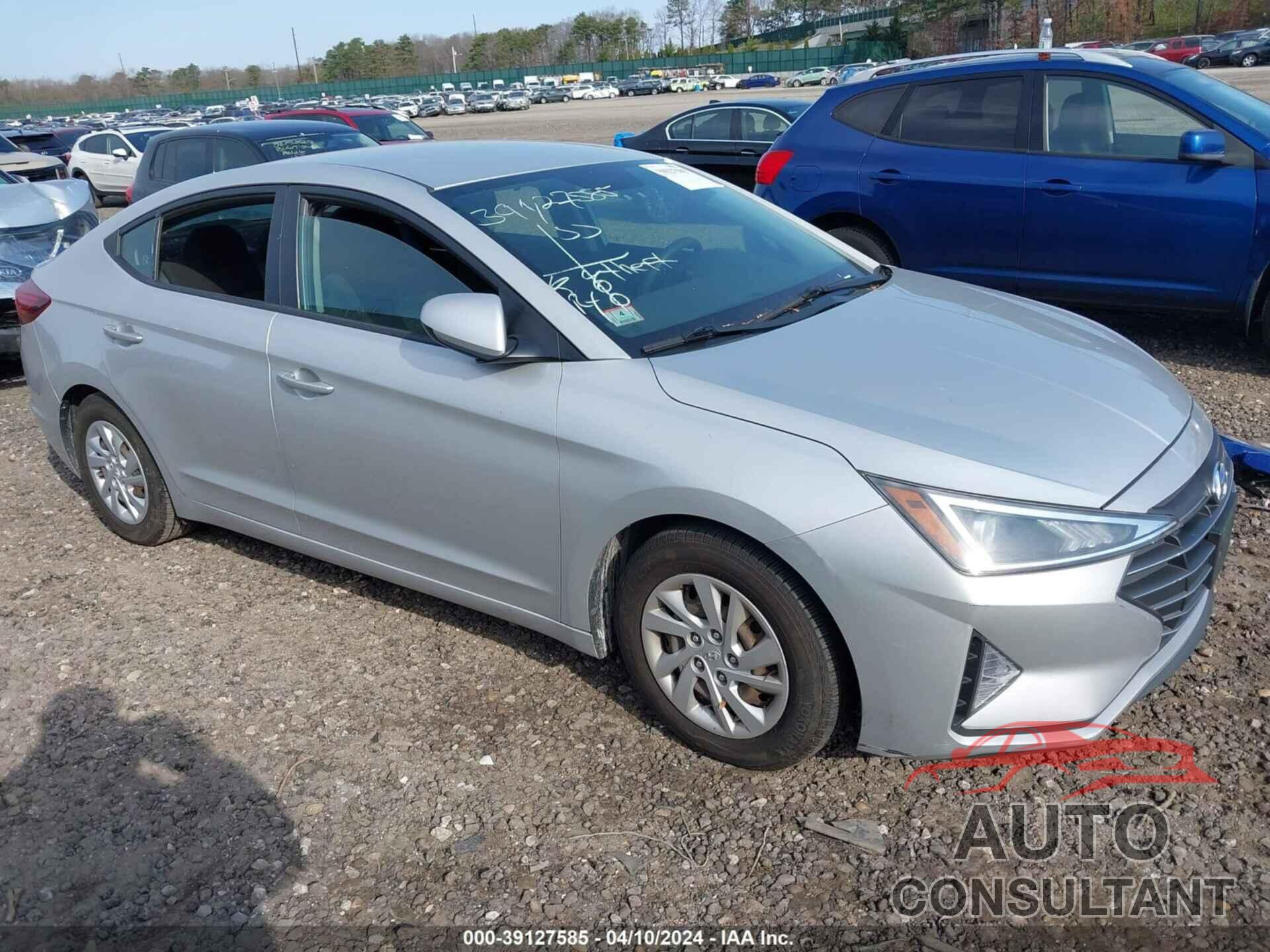 HYUNDAI ELANTRA 2019 - 5NPD74LF8KH443491