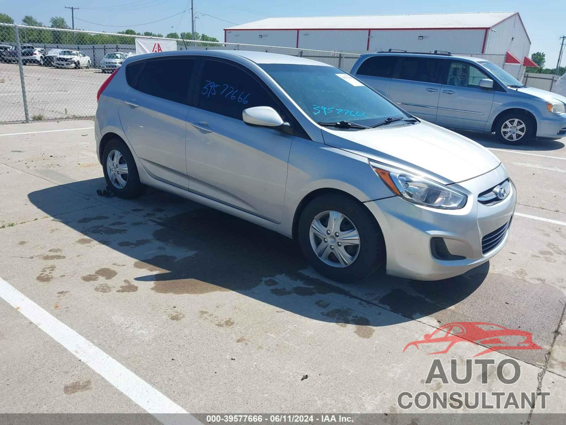 HYUNDAI ACCENT 2017 - KMHCT5AE2HU326426