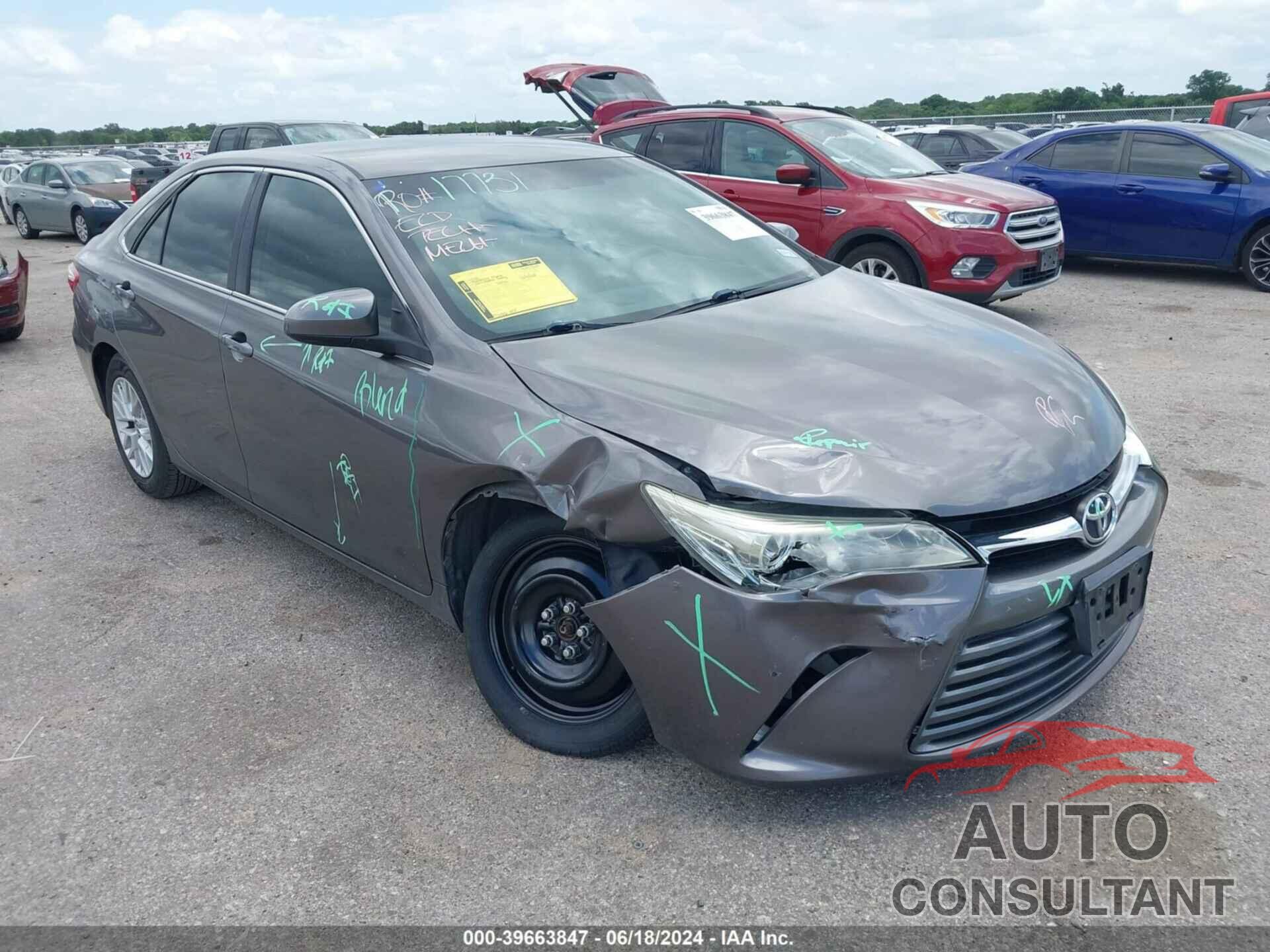 TOYOTA CAMRY 2017 - 4T1BF1FK3HU333671