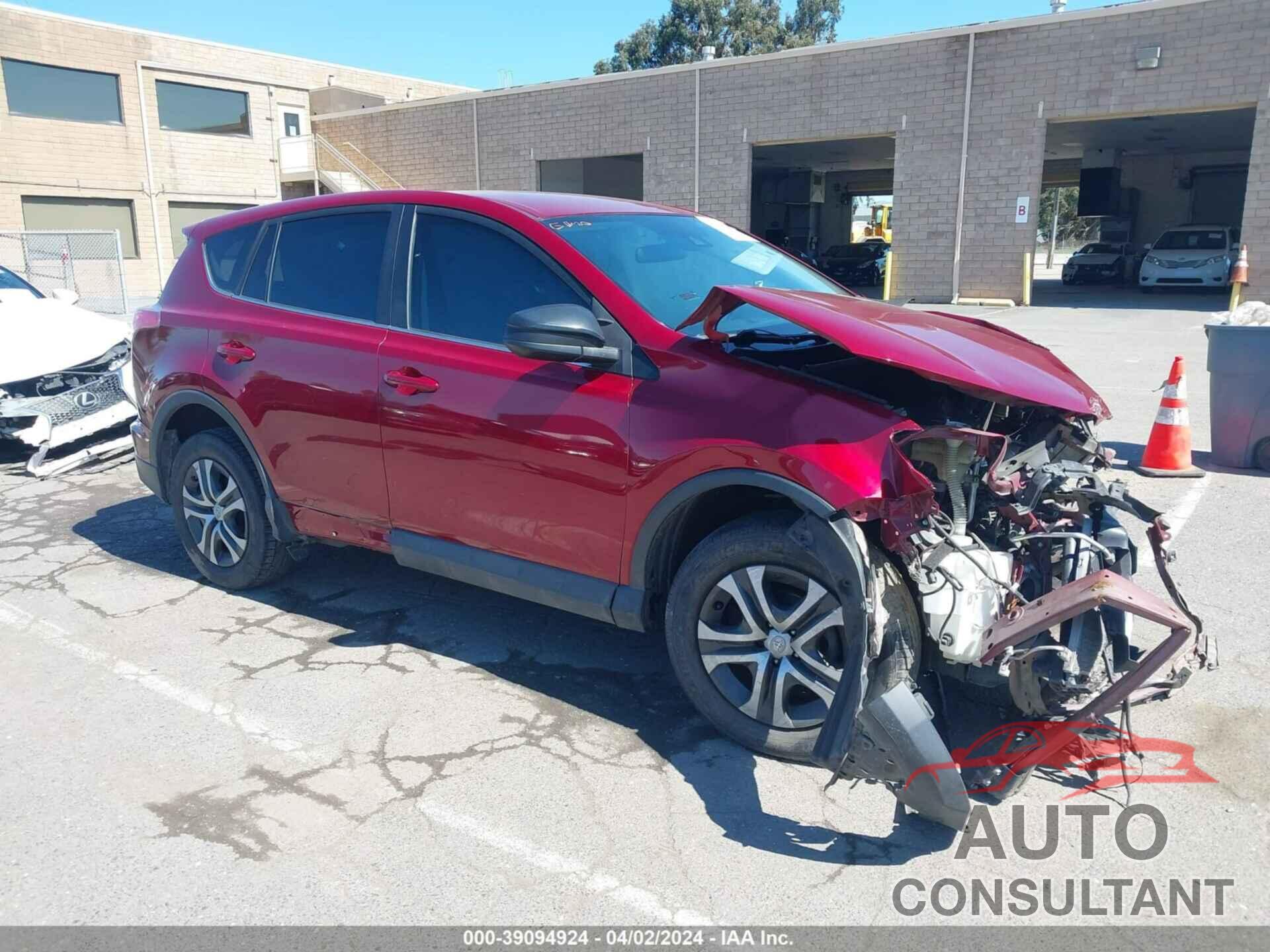TOYOTA RAV4 2018 - 2T3ZFREV7JW475169