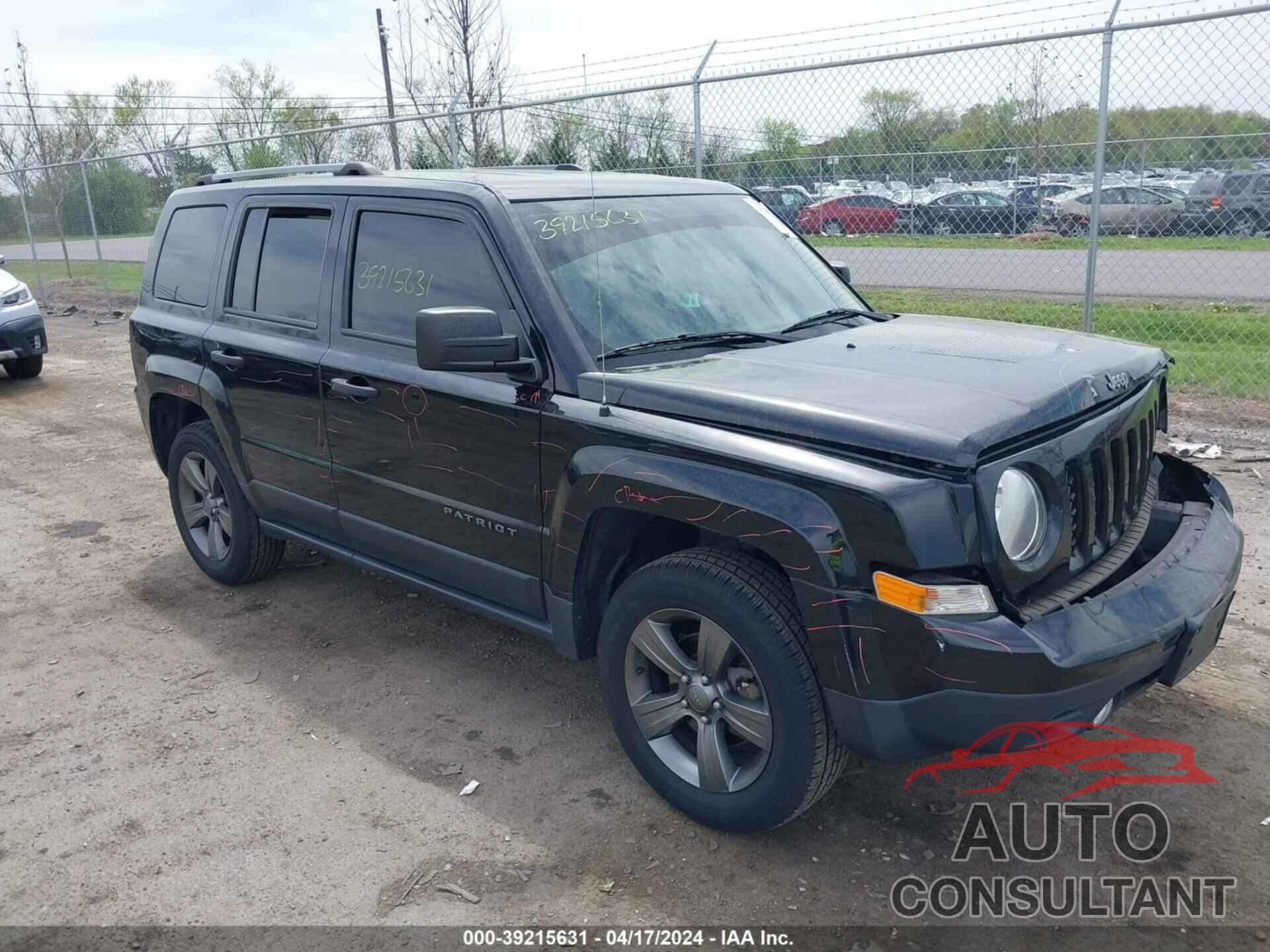 JEEP PATRIOT 2017 - 1C4NJPBA6HD200628