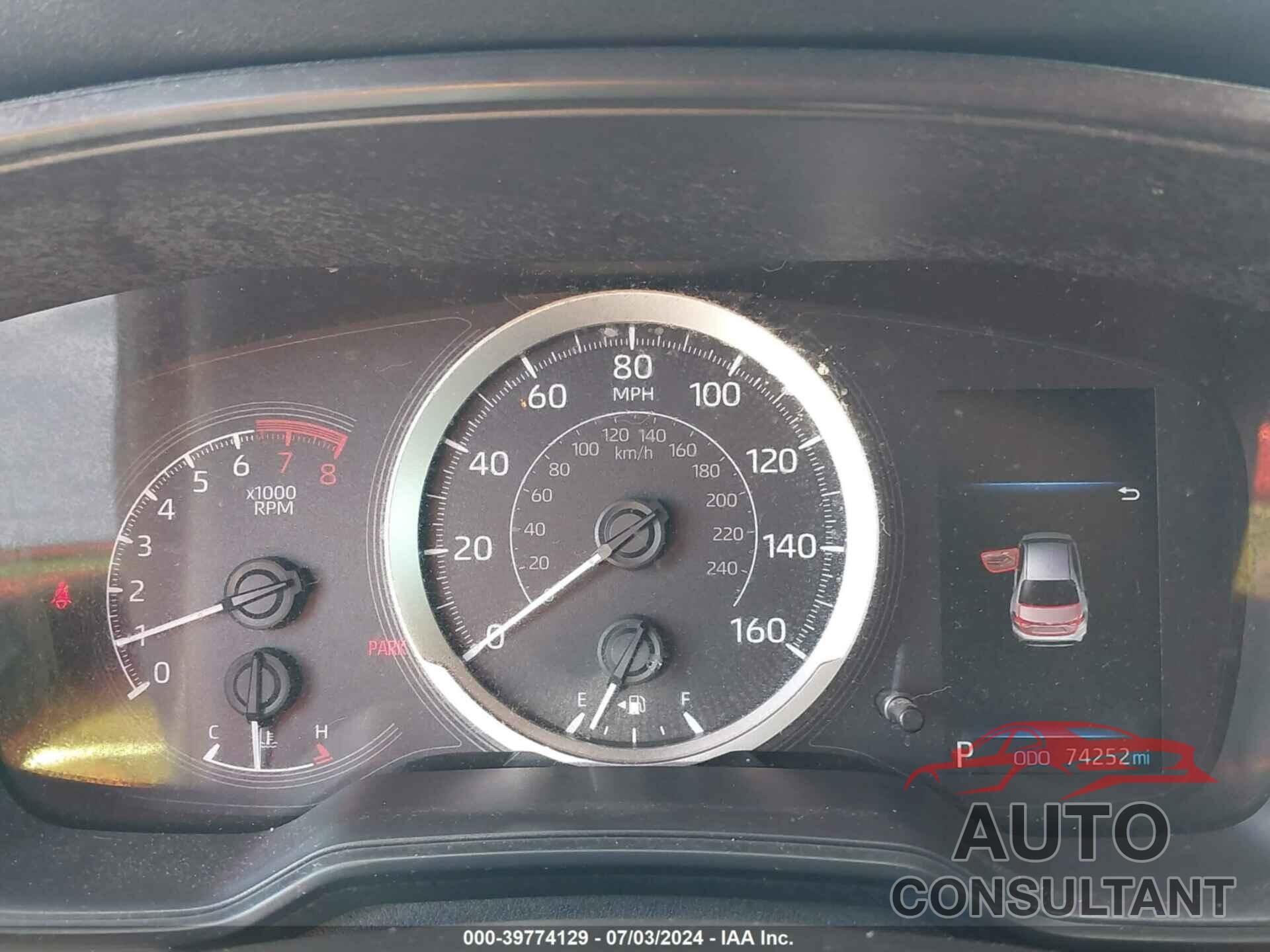 TOYOTA COROLLA 2020 - JTDEPRAE4LJ116106