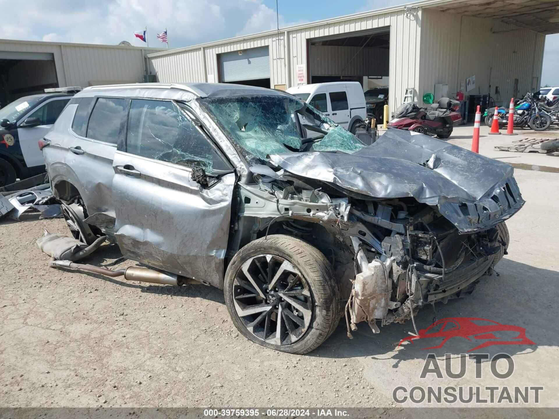 MITSUBISHI OUTLANDER 2022 - JA4J4VA8XNZ059189