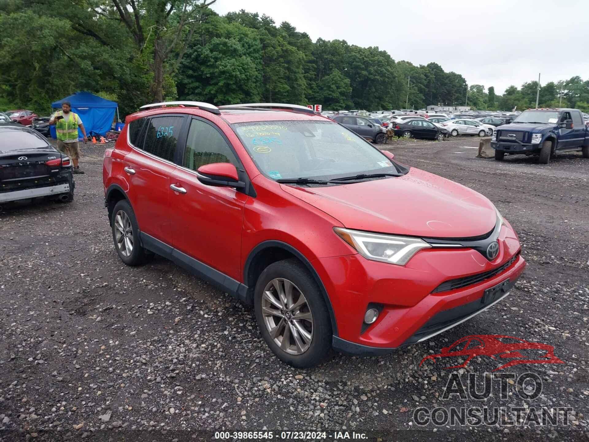 TOYOTA RAV4 2016 - JTMDFREV5GJ052897