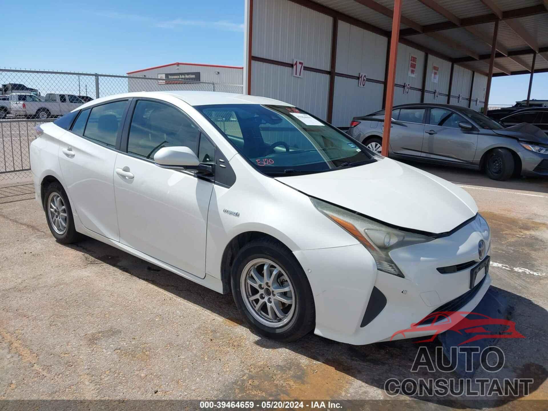 TOYOTA PRIUS 2018 - JTDKBRFU6J3074797