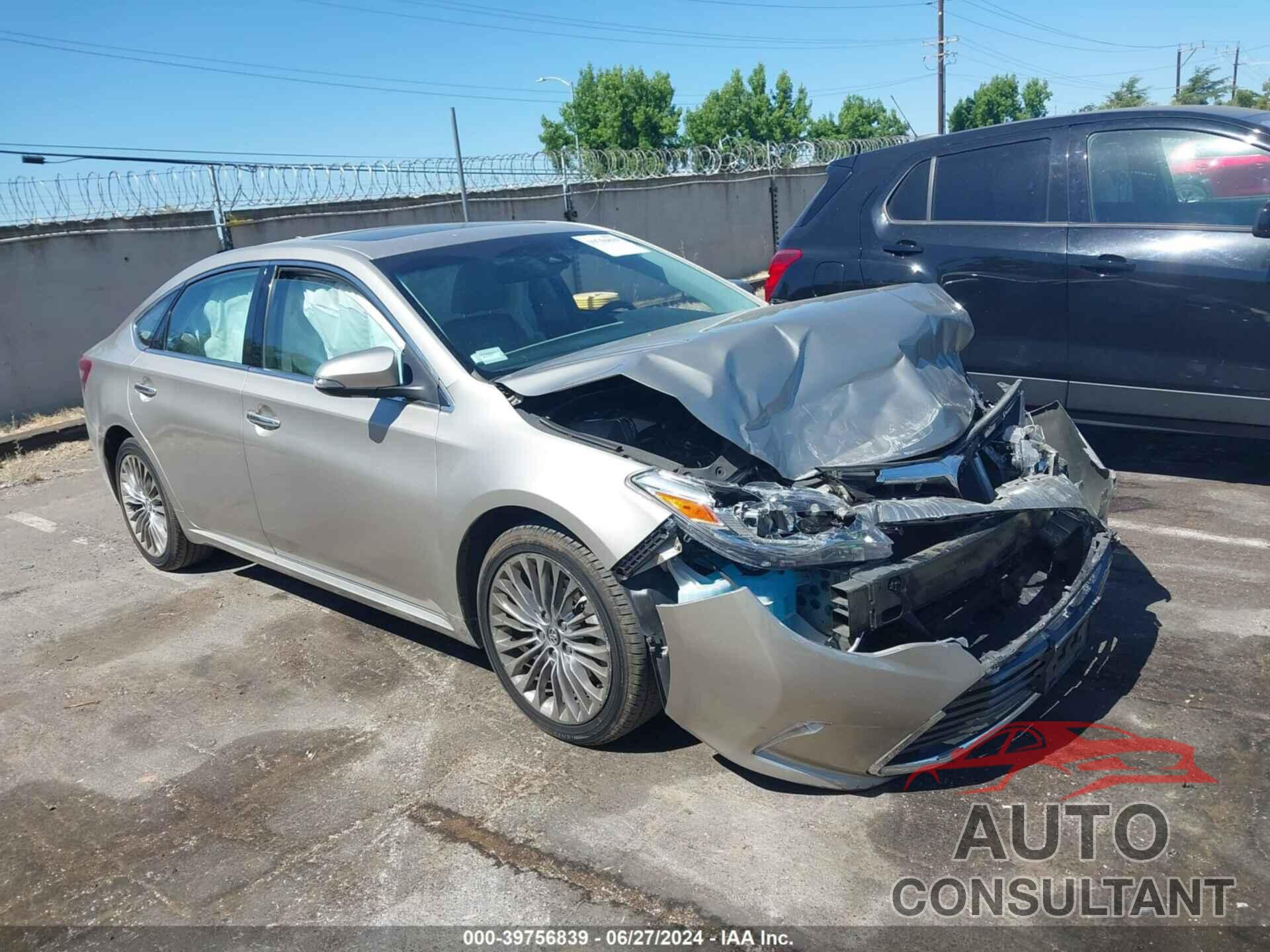 TOYOTA AVALON 2016 - 4T1BK1EB8GU225896