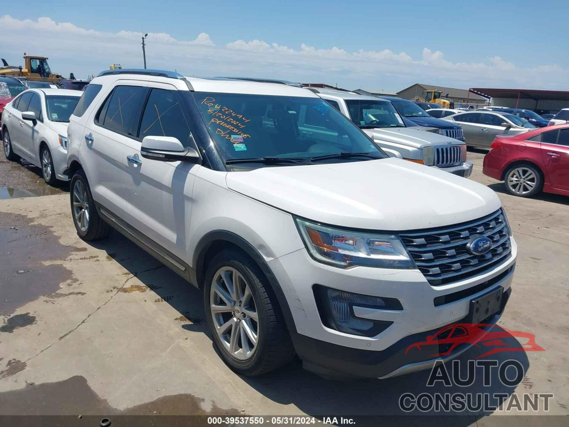 FORD EXPLORER 2017 - 1FM5K7F8XHGE36956