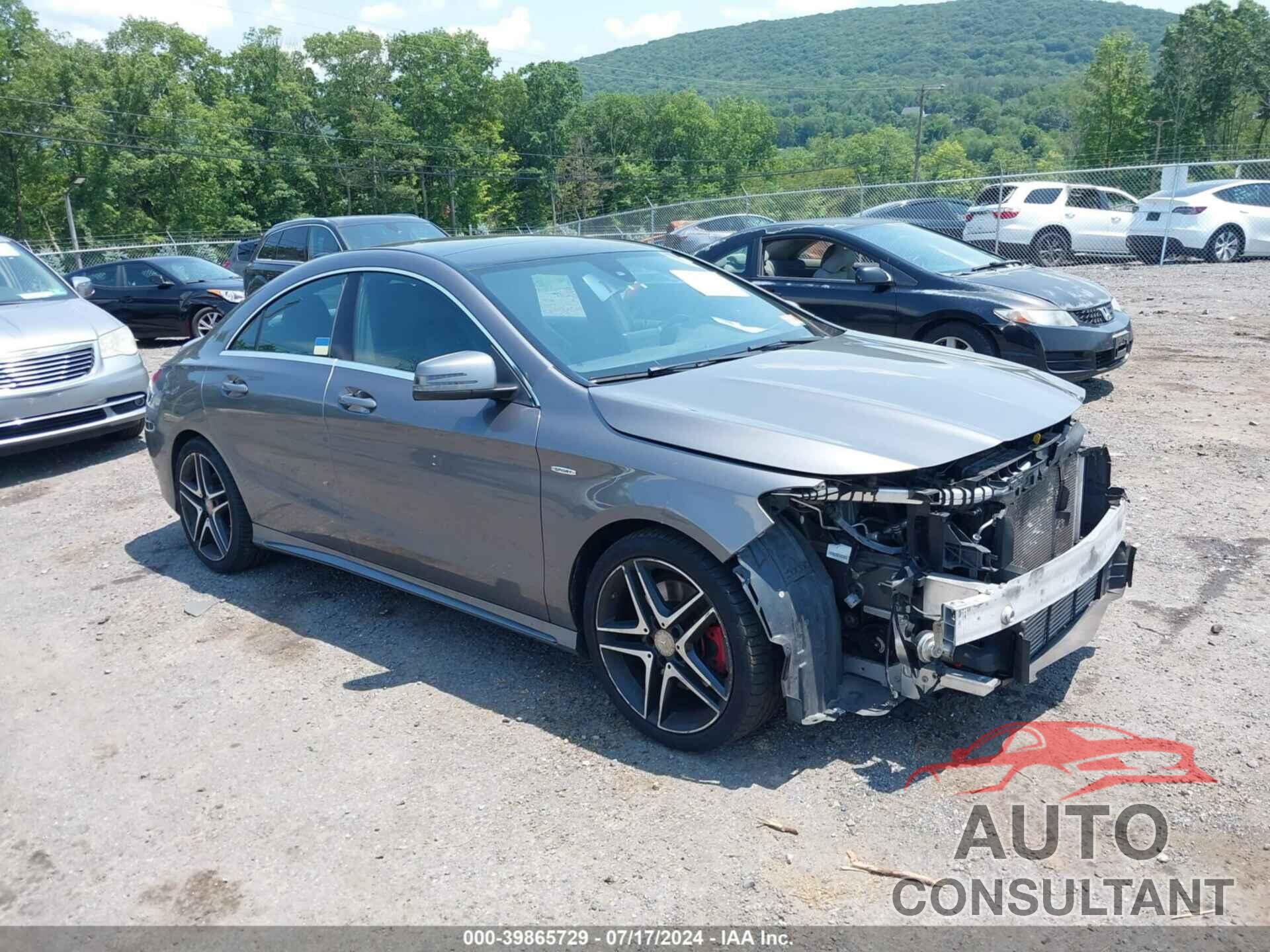 MERCEDES-BENZ CLA 250 2017 - WDDSJ4GB1HN492529