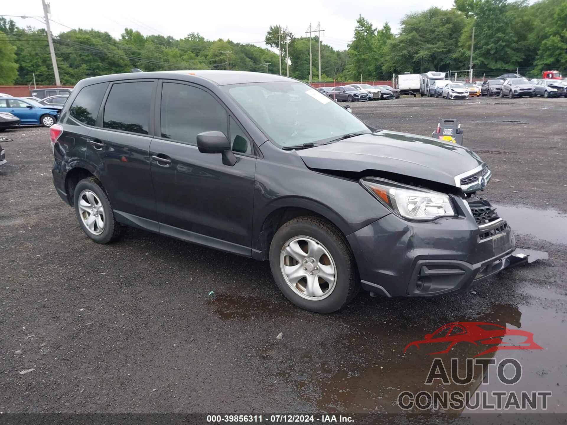 SUBARU FORESTER 2017 - JF2SJAAC0HH589652