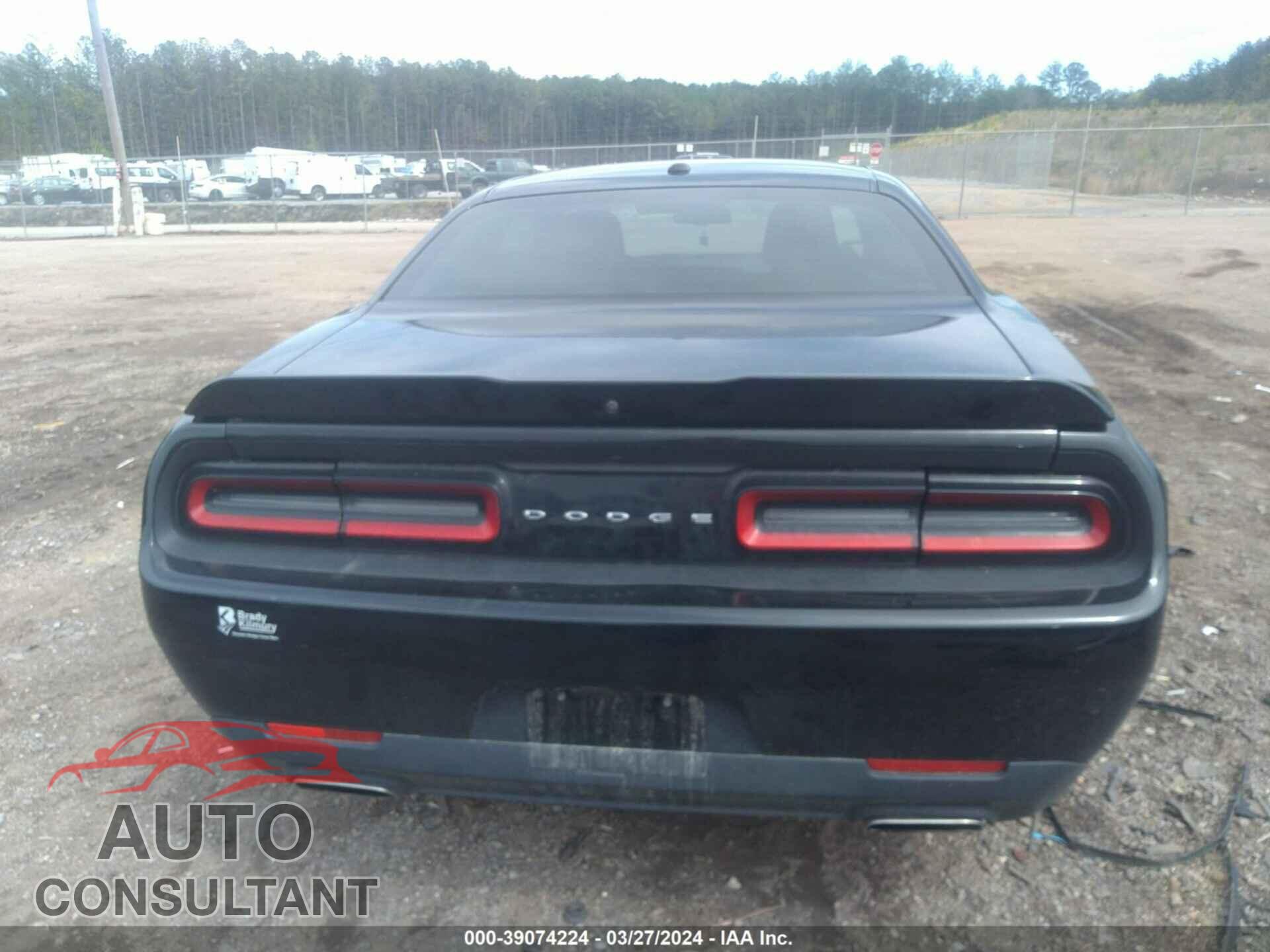 DODGE CHALLENGER 2019 - 2C3CDZAG4KH593026
