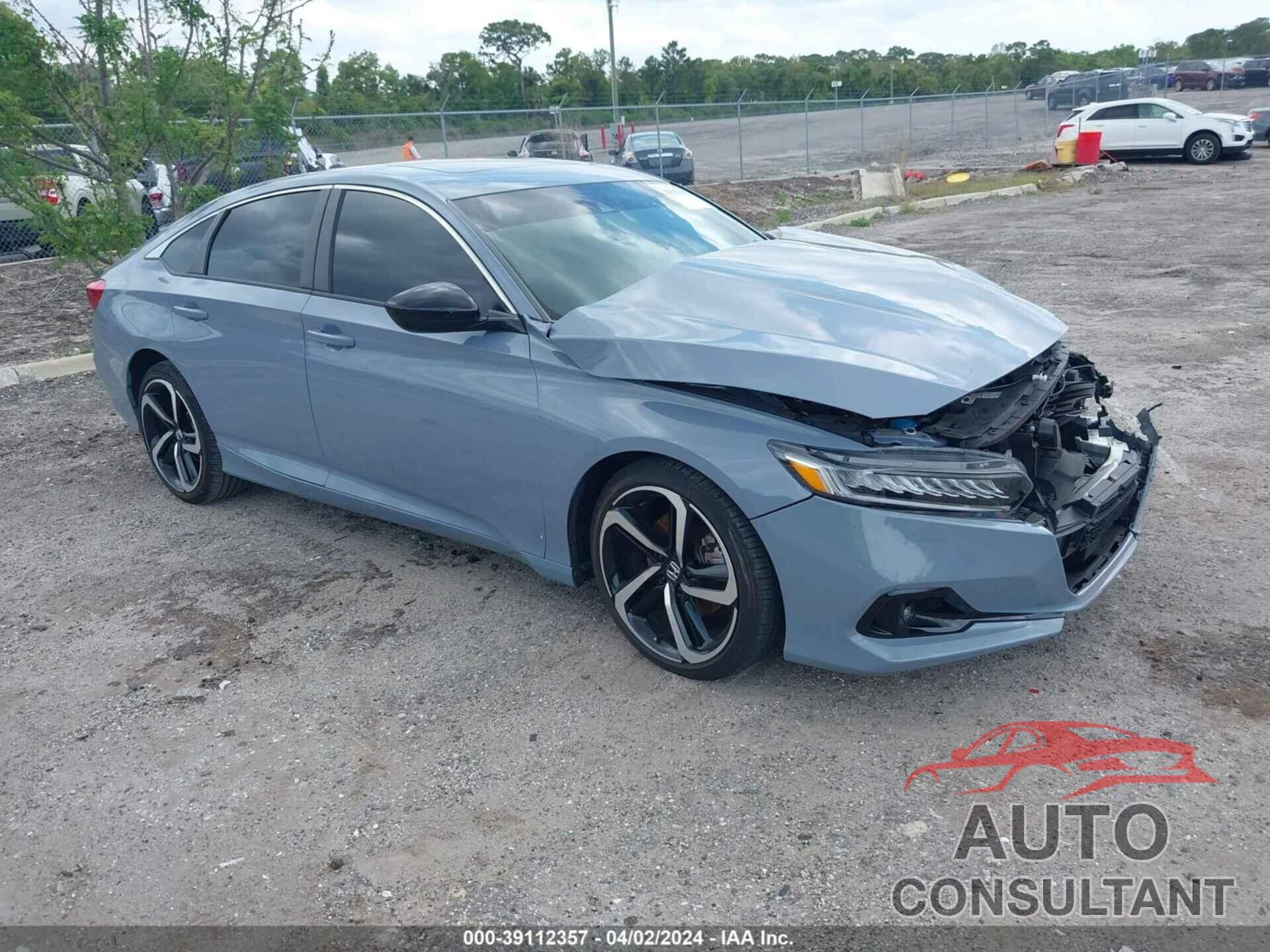 HONDA ACCORD 2021 - 1HGCV2F34MA024623