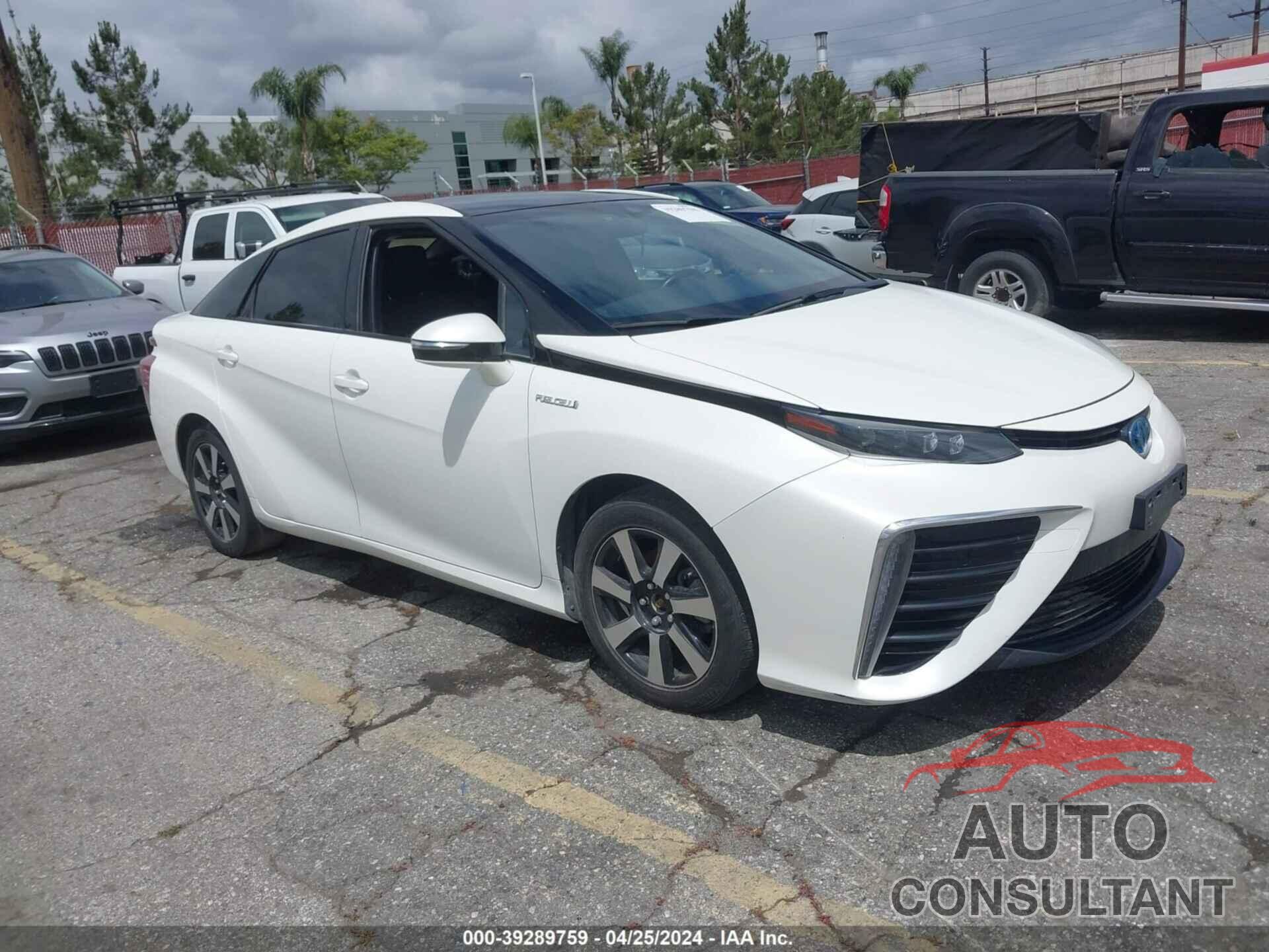 TOYOTA MIRAI 2018 - JTDBVRBD6JA000472