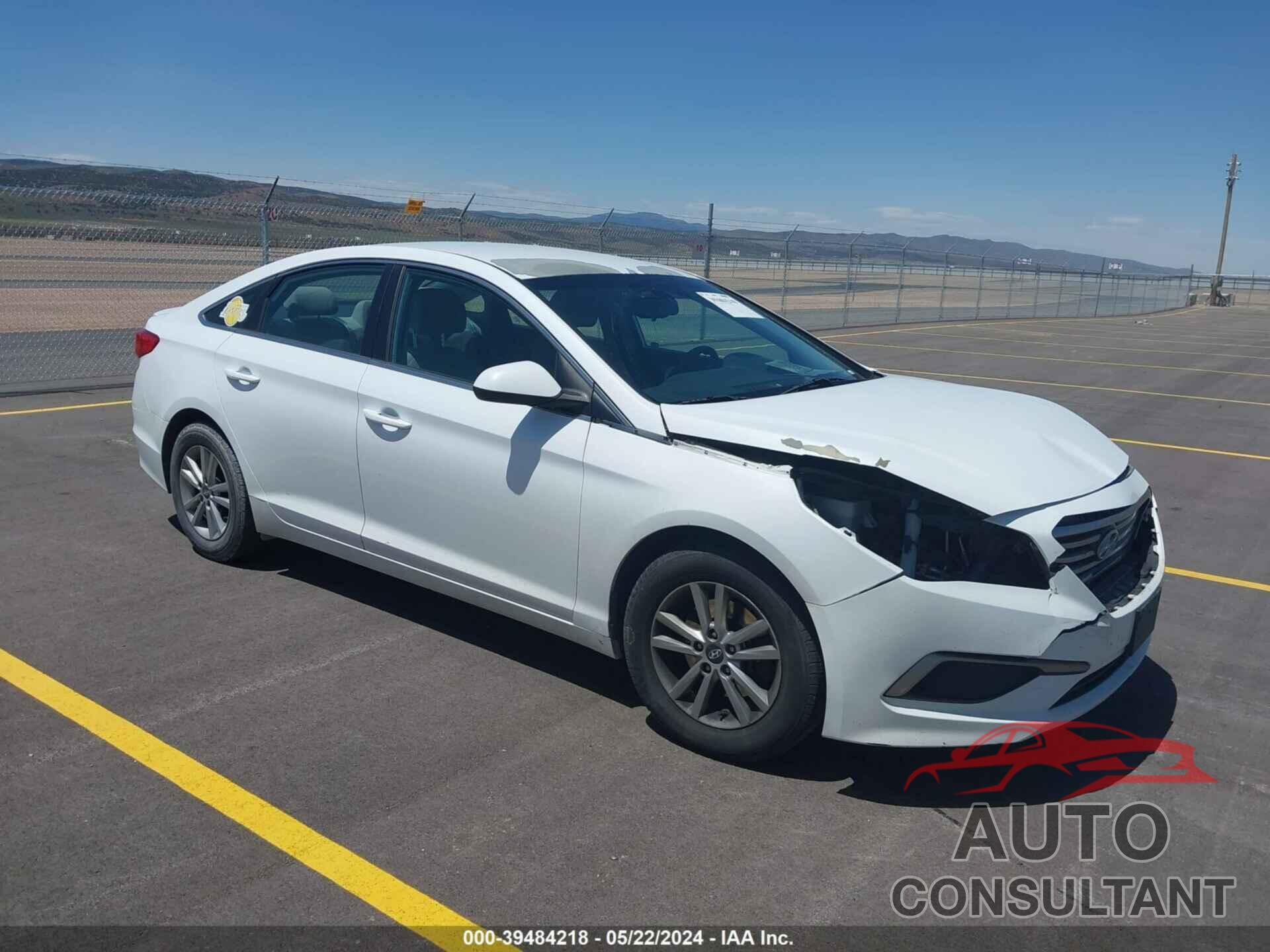 HYUNDAI SONATA 2017 - 5NPE24AFXHH453678