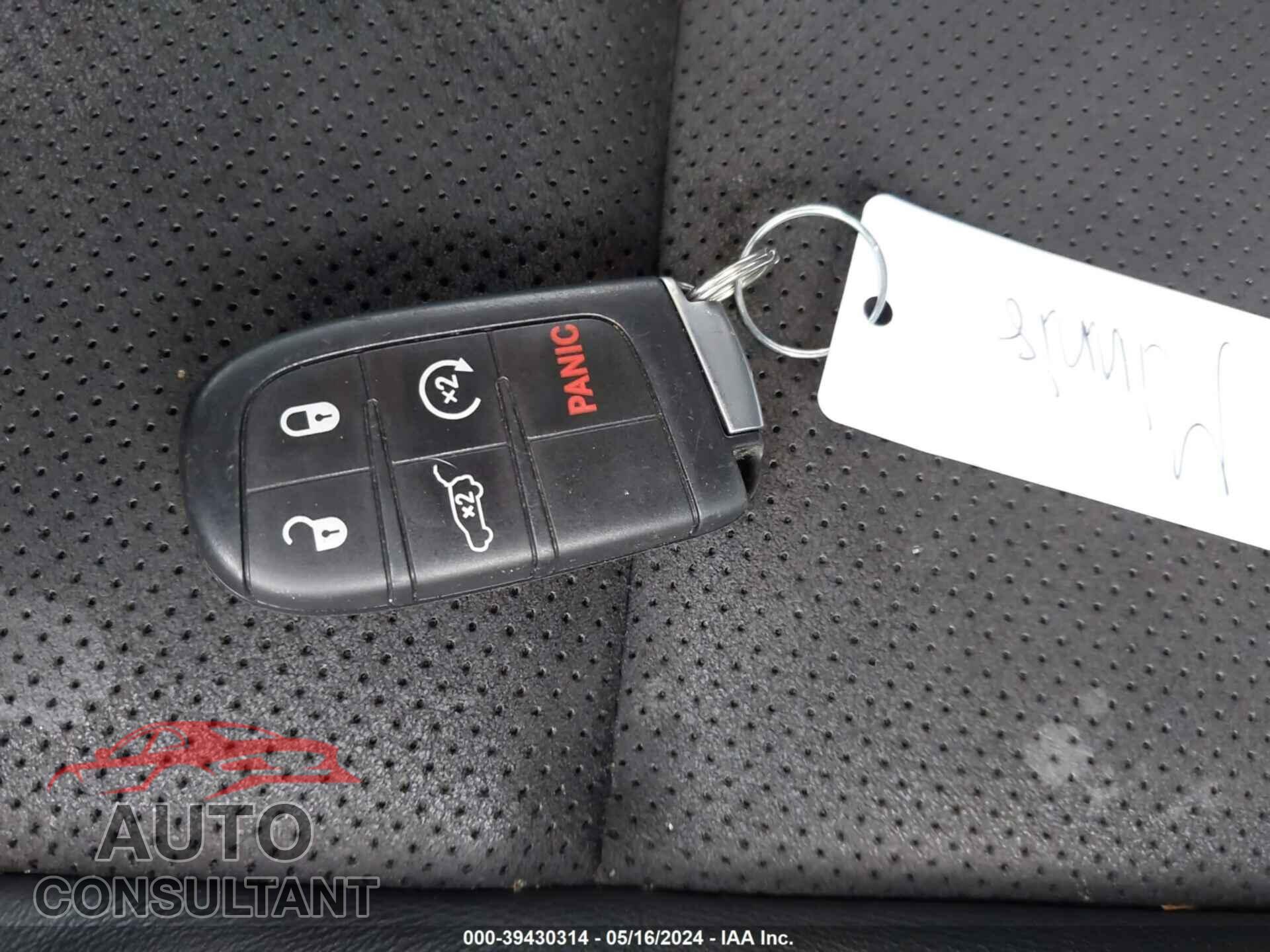 DODGE DURANGO 2021 - 1C4SDJCTXMC747277