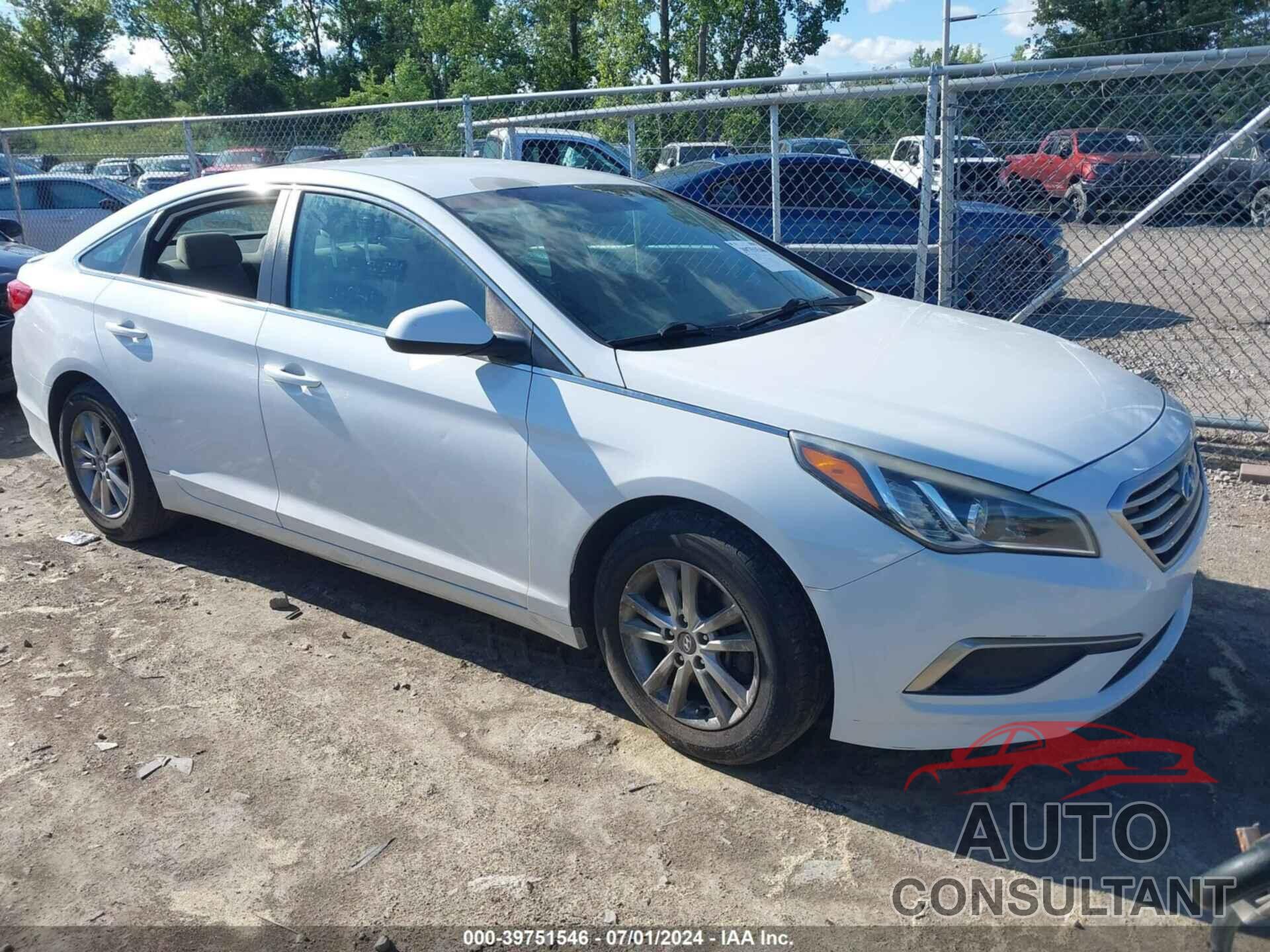 HYUNDAI SONATA 2017 - 5NPE24AF7HH583126