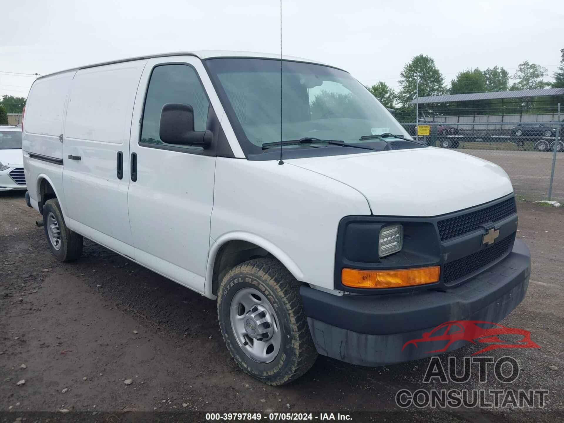 CHEVROLET EXPRESS 3500 2012 - 1GCZGTCA9C1198228