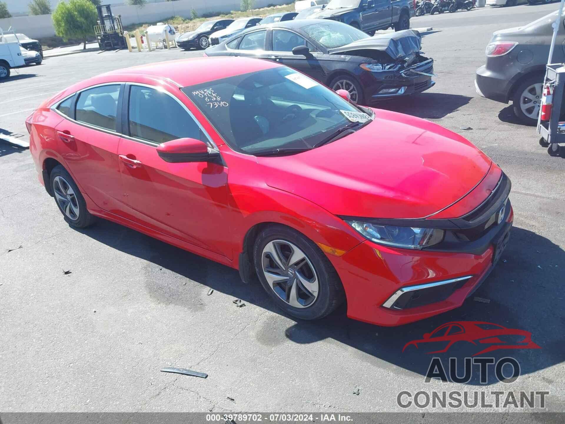 HONDA CIVIC 2019 - 2HGFC2F65KH547340