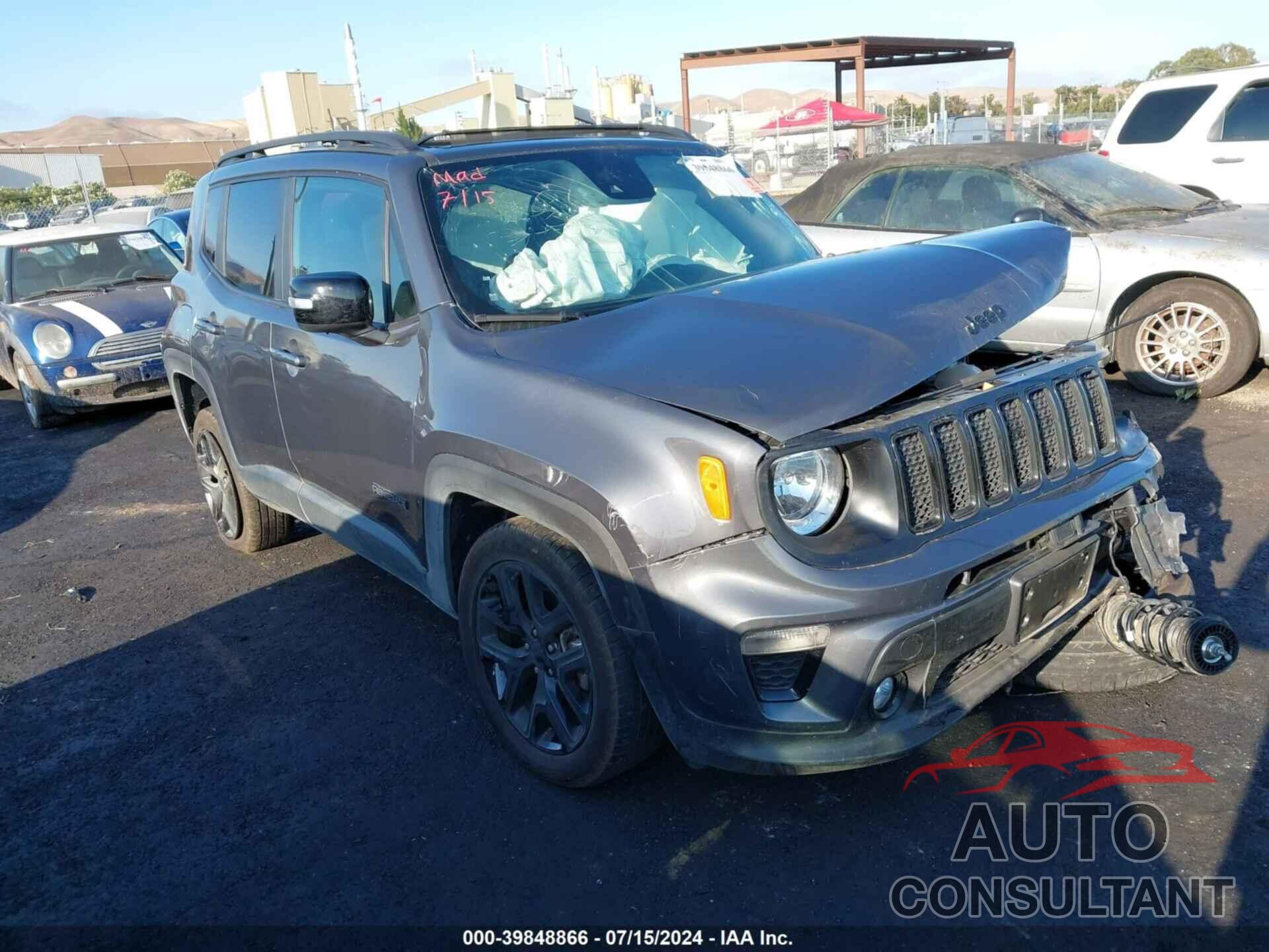 JEEP RENEGADE 2022 - ZACNJDE19NPP01176