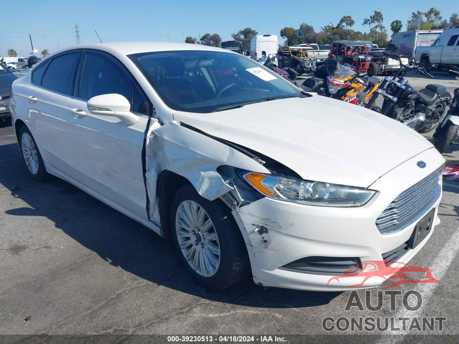 FORD FUSION HYBRID 2016 - 3FA6P0LU1GR385184