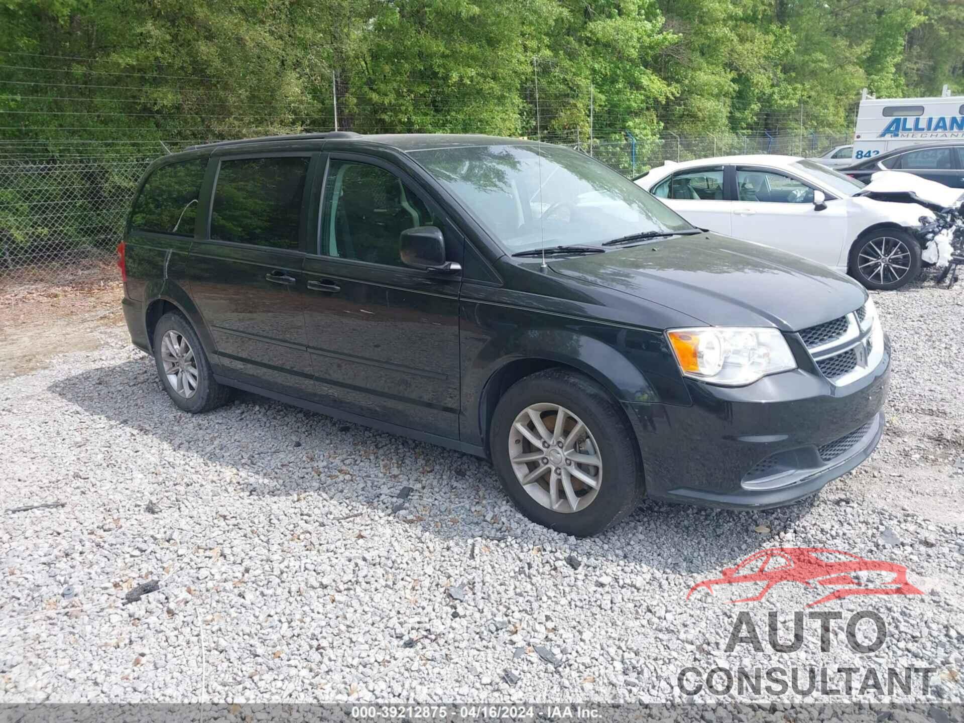 DODGE GRAND CARAVAN 2016 - 2C4RDGCG3GR384790