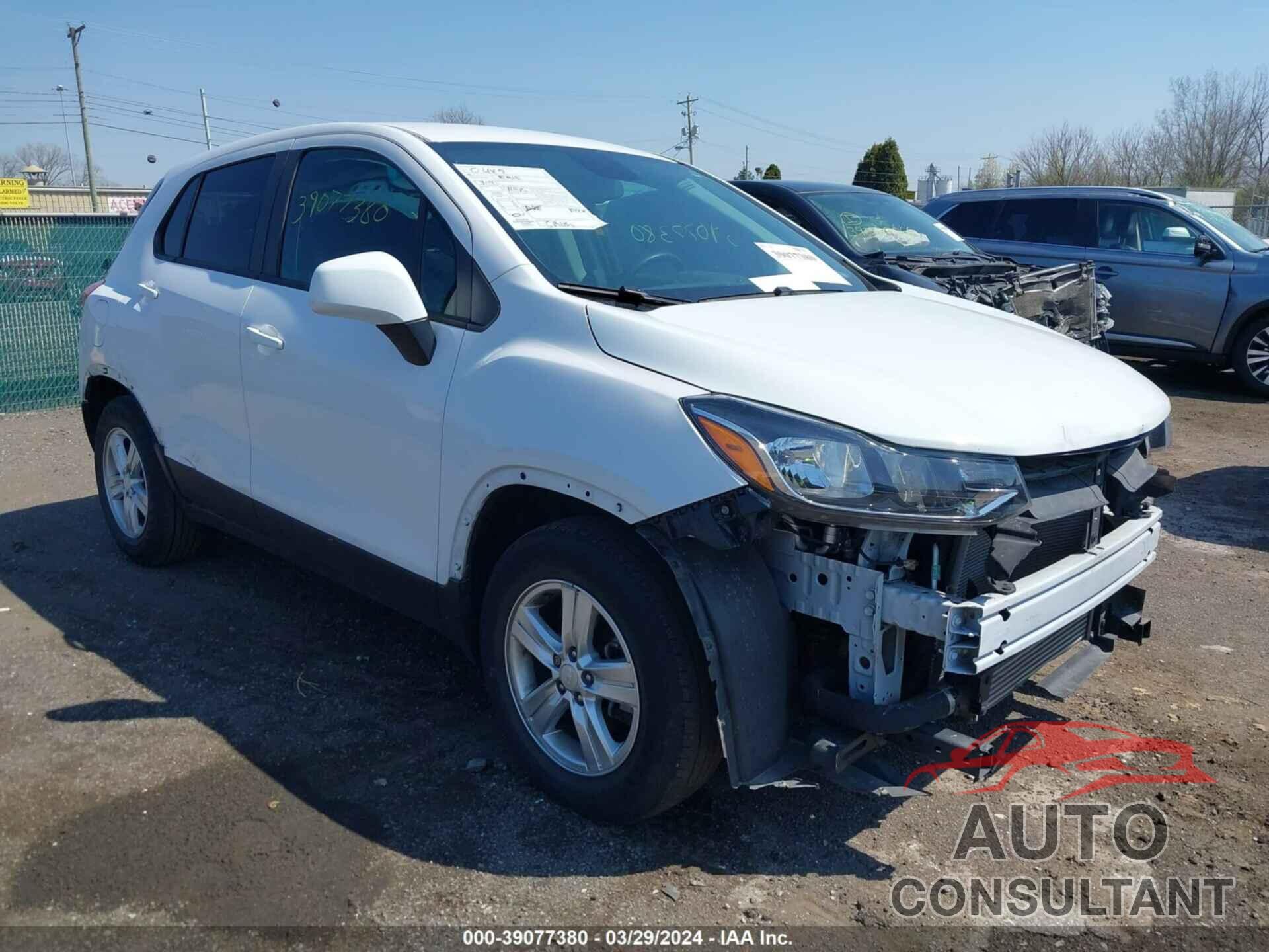 CHEVROLET TRAX 2020 - 3GNCJKSBXLL124618