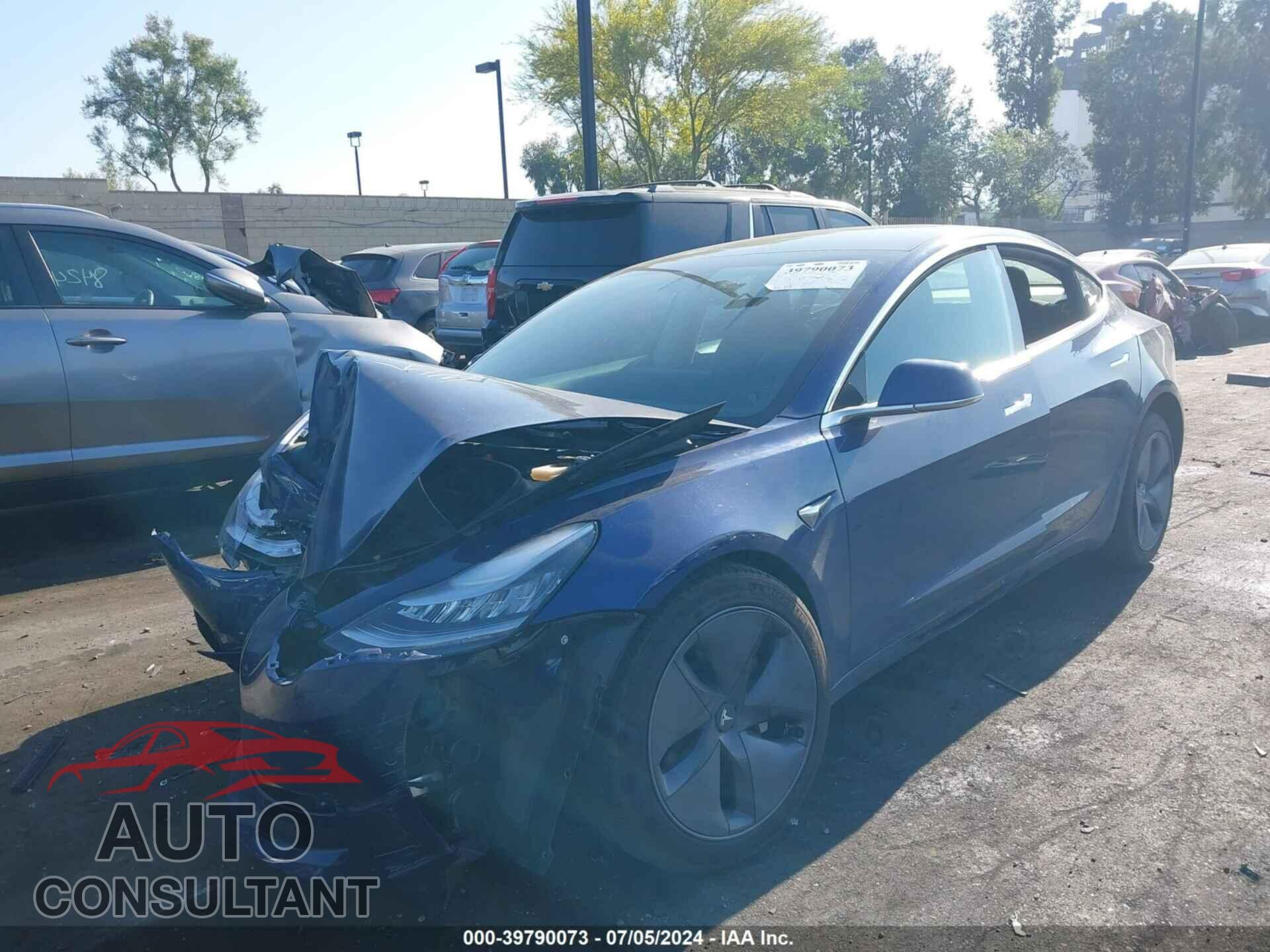 TESLA MODEL 3 2019 - 5YJ3E1EA8KF396754
