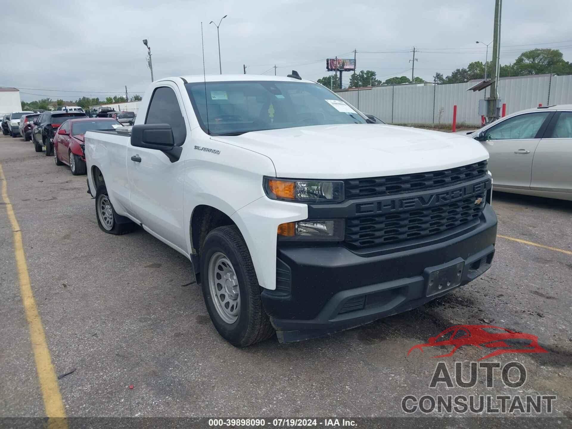 CHEVROLET SILVERADO 2021 - 3GCNWAEKXMG330198