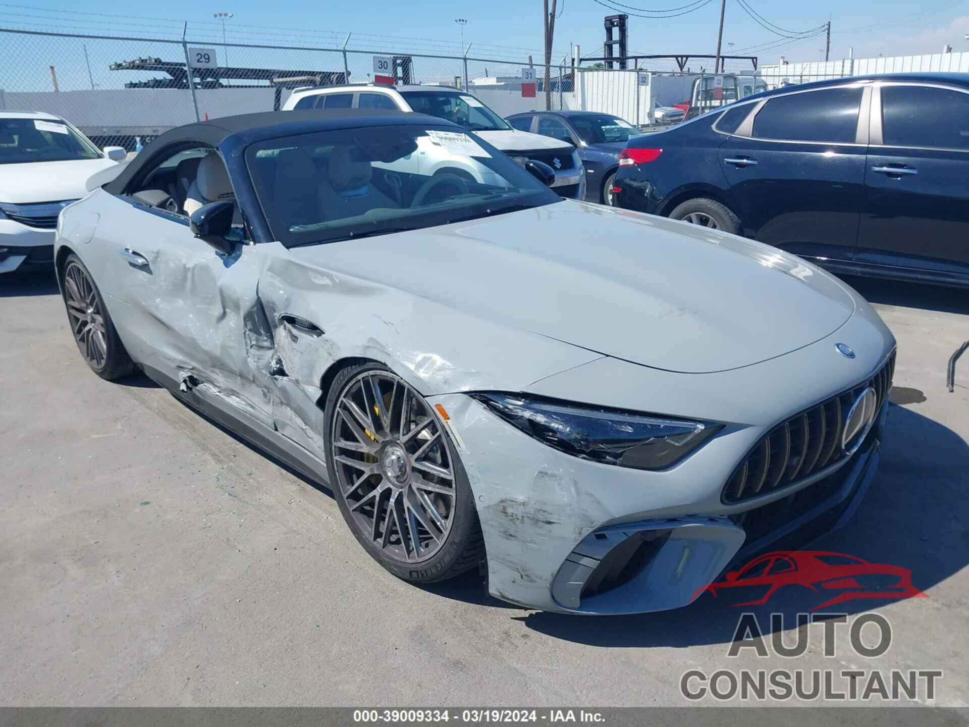 MERCEDES-BENZ SL 2022 - W1KVK8BB0NF009689