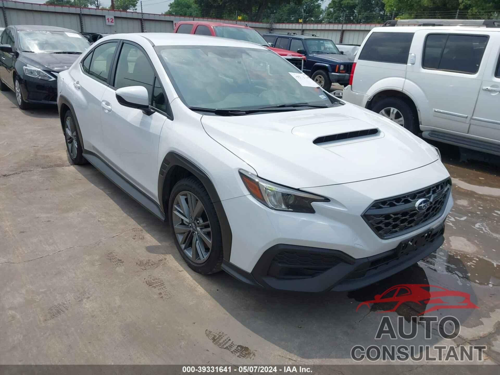 SUBARU WRX 2022 - JF1VBAB62N8030736
