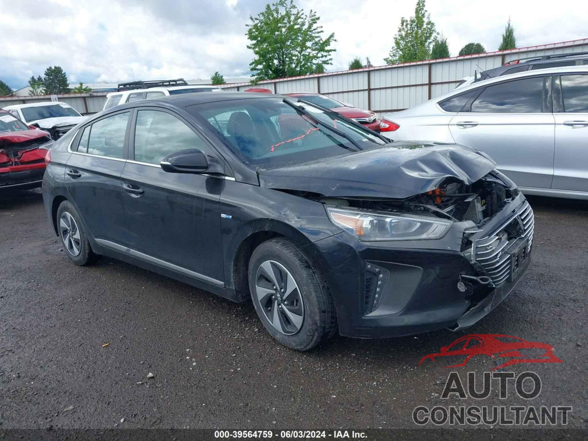 HYUNDAI IONIQ HYBRID 2019 - KMHC75LC9KU129664