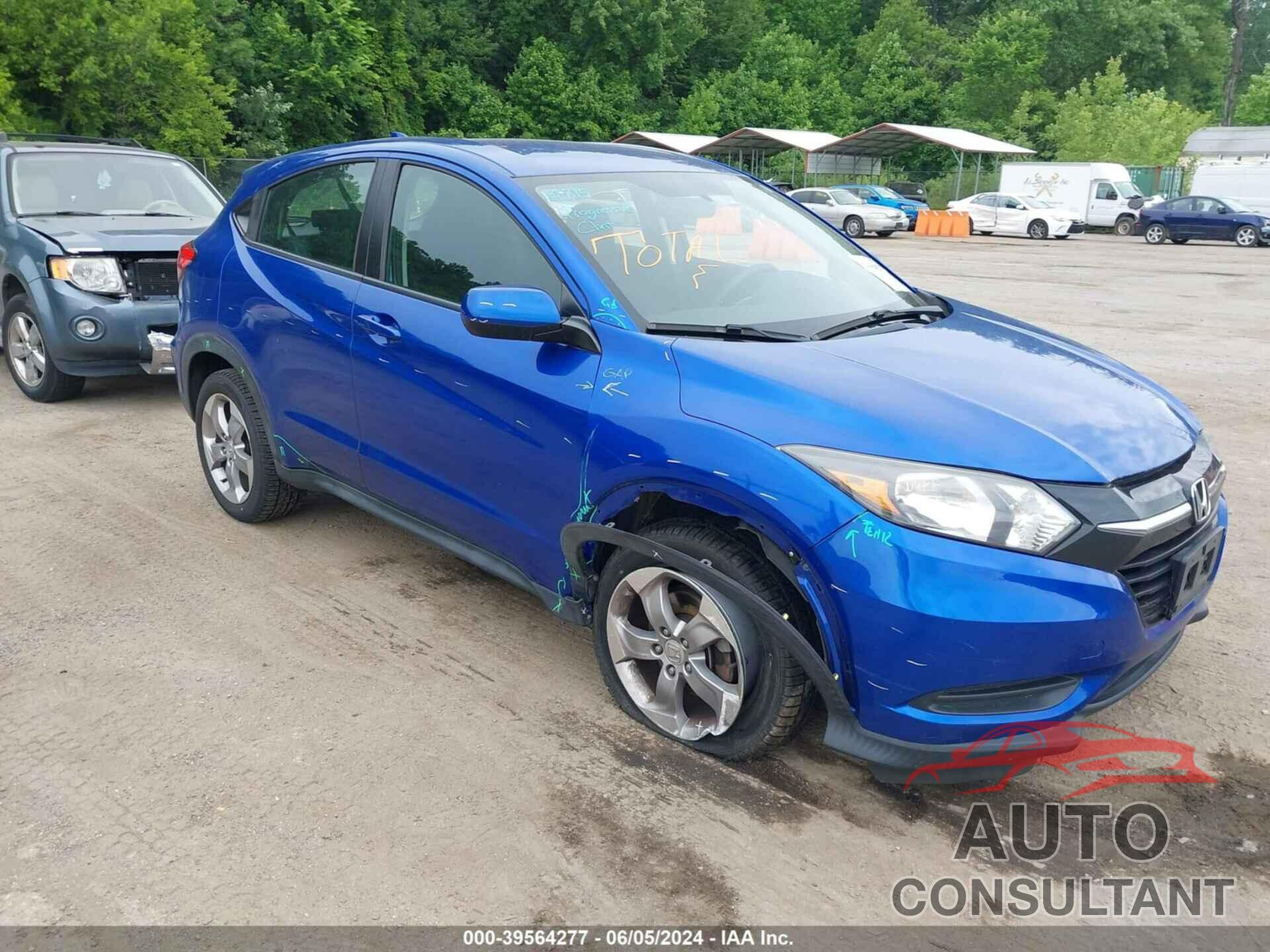 HONDA HR-V 2018 - 3CZRU6H35JM703986