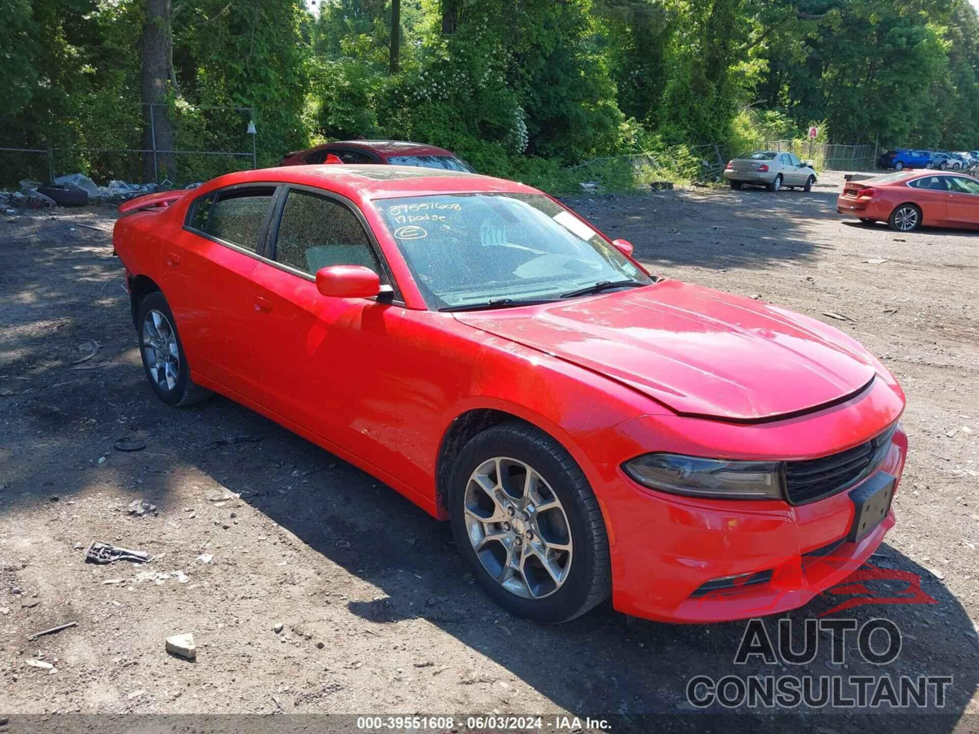 DODGE CHARGER 2017 - 2C3CDXJG5HH505470