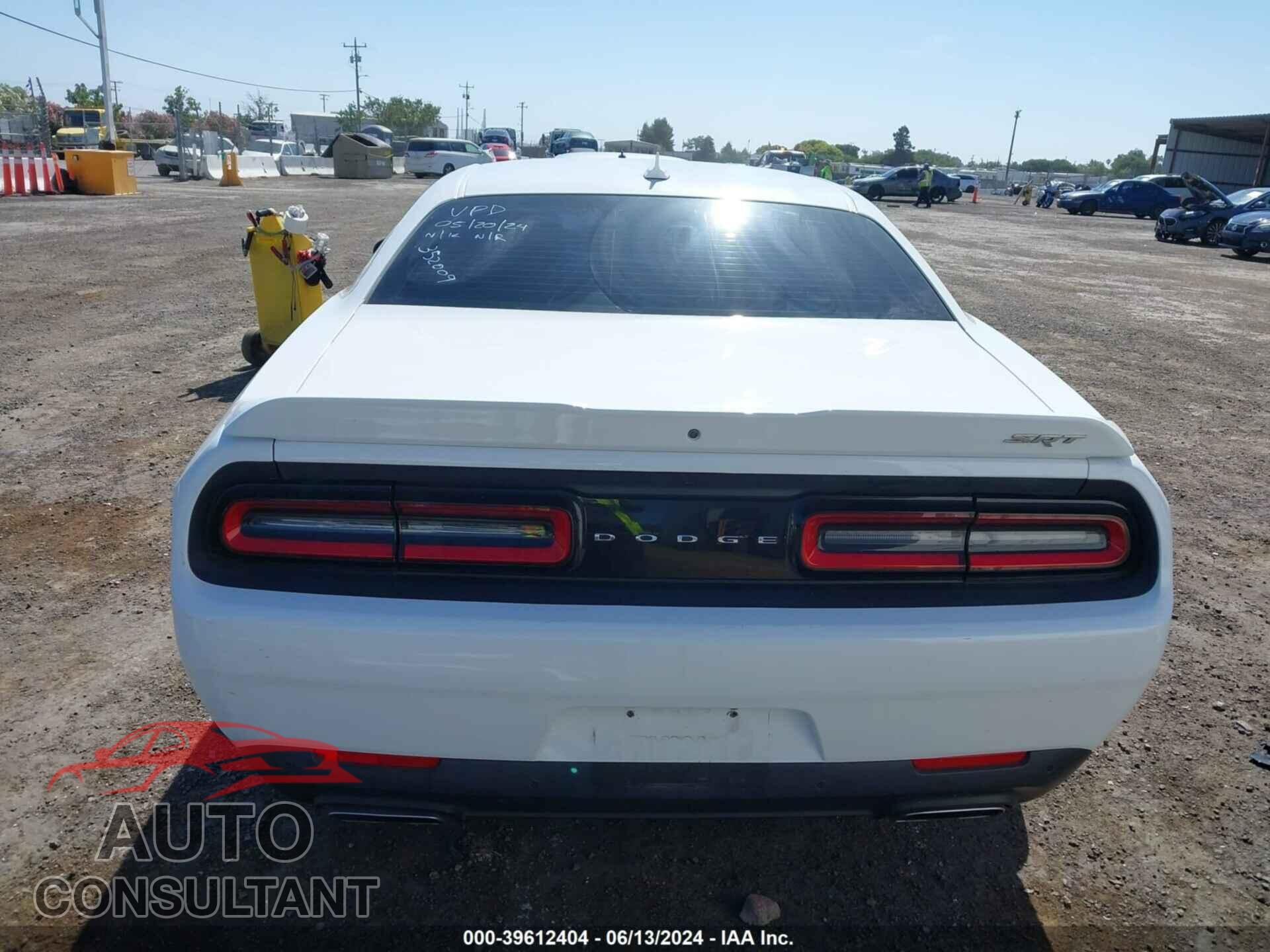 DODGE CHALLENGER 2016 - 2C3CDZDJ7GH352009