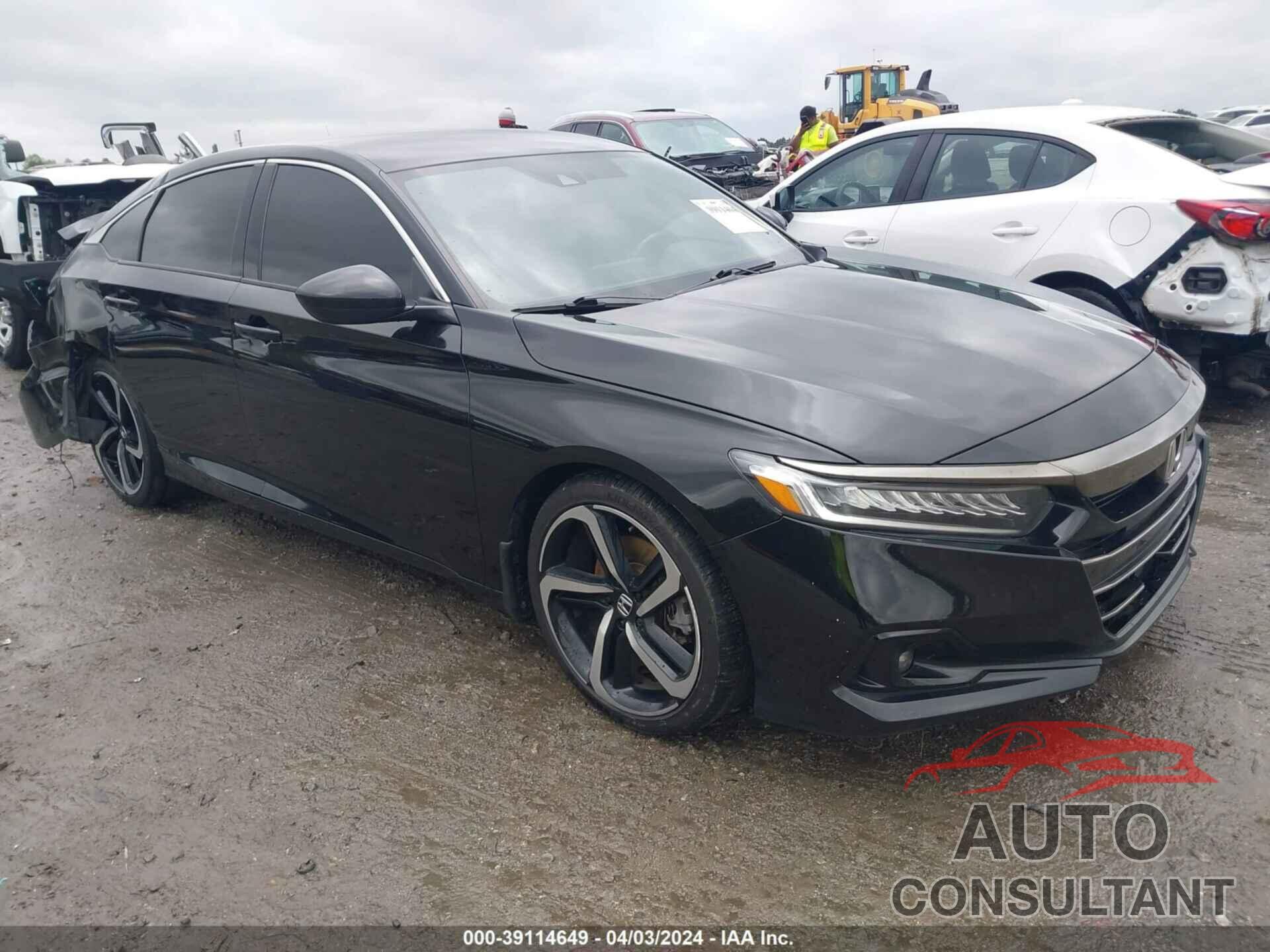 HONDA ACCORD 2021 - 1HGCV1F32MA110488