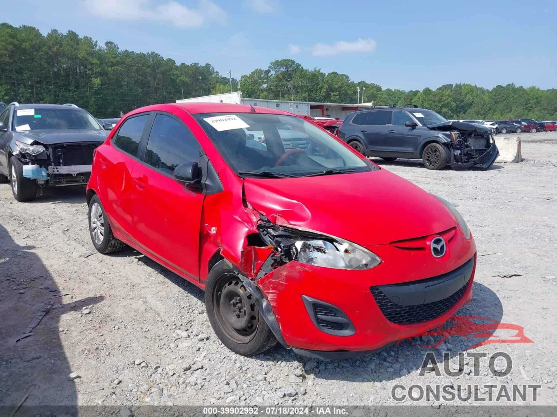 MAZDA MAZDA2 2013 - JM1DE1KYXD0154913