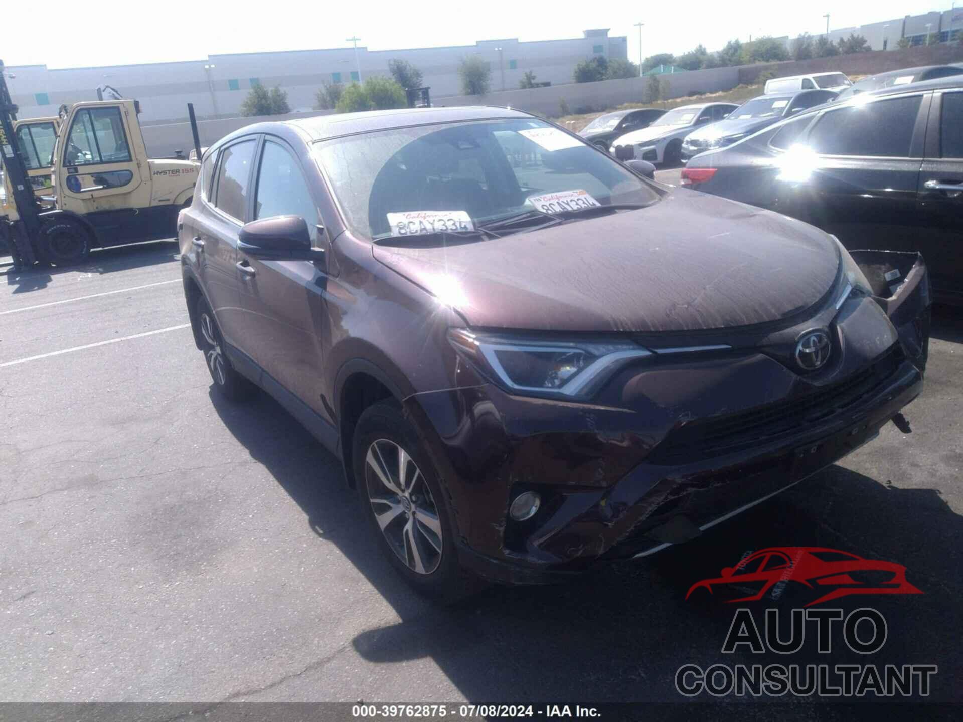 TOYOTA RAV4 2018 - 2T3WFREV6JW436866