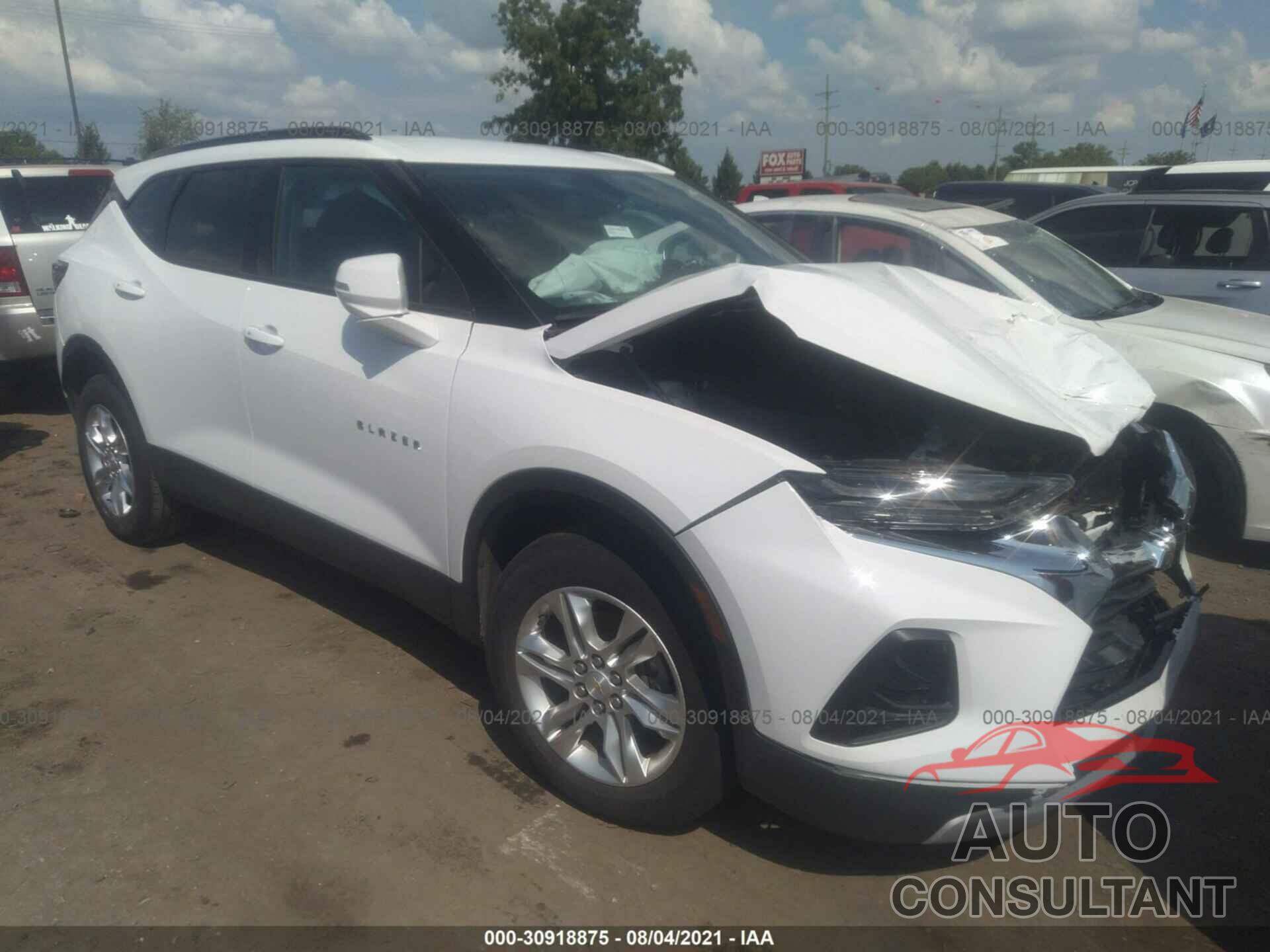 CHEVROLET BLAZER 2020 - 3GNKBCR40LS663342