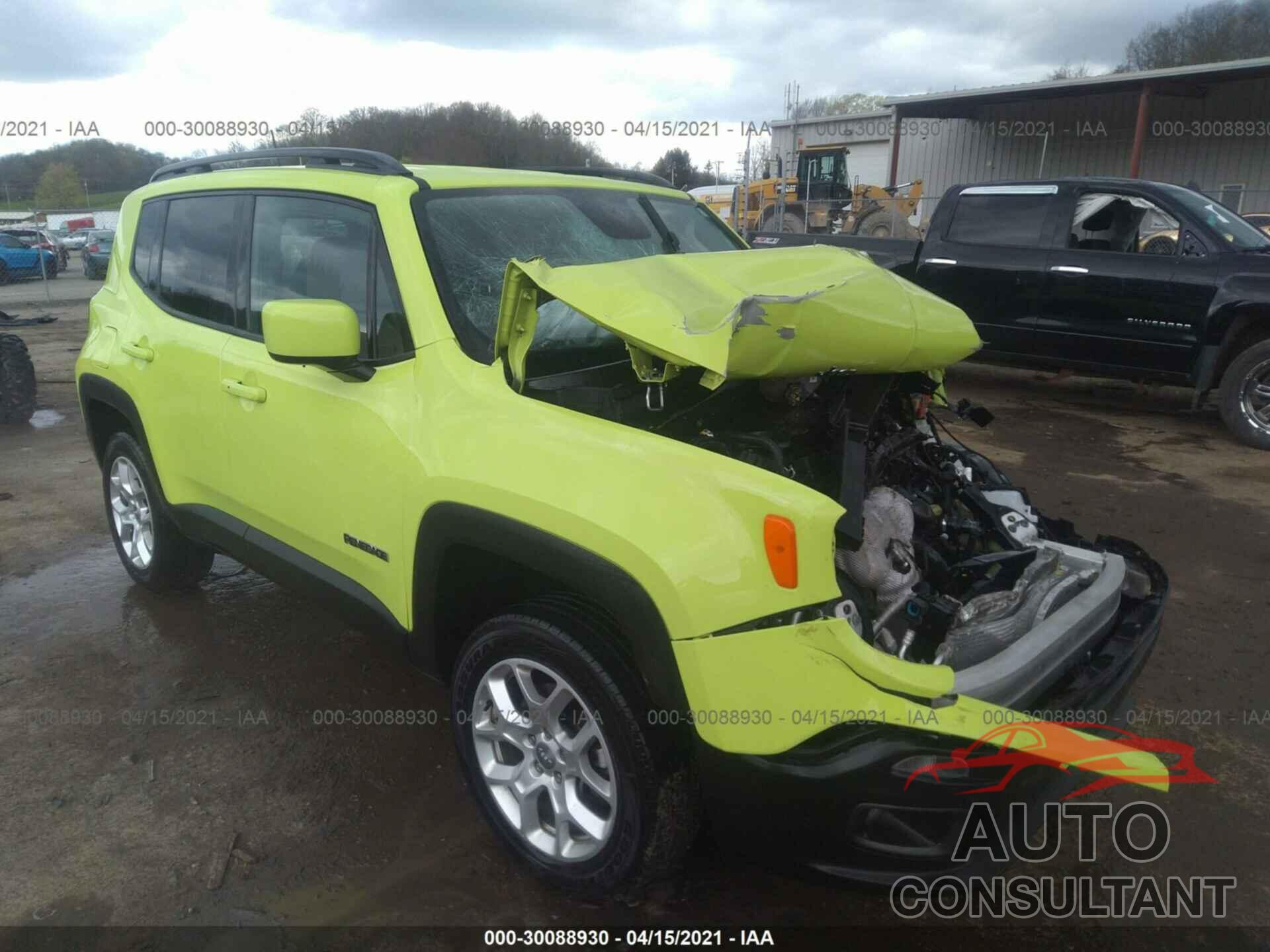 JEEP RENEGADE 2018 - ZACCJBBBXJPH99544