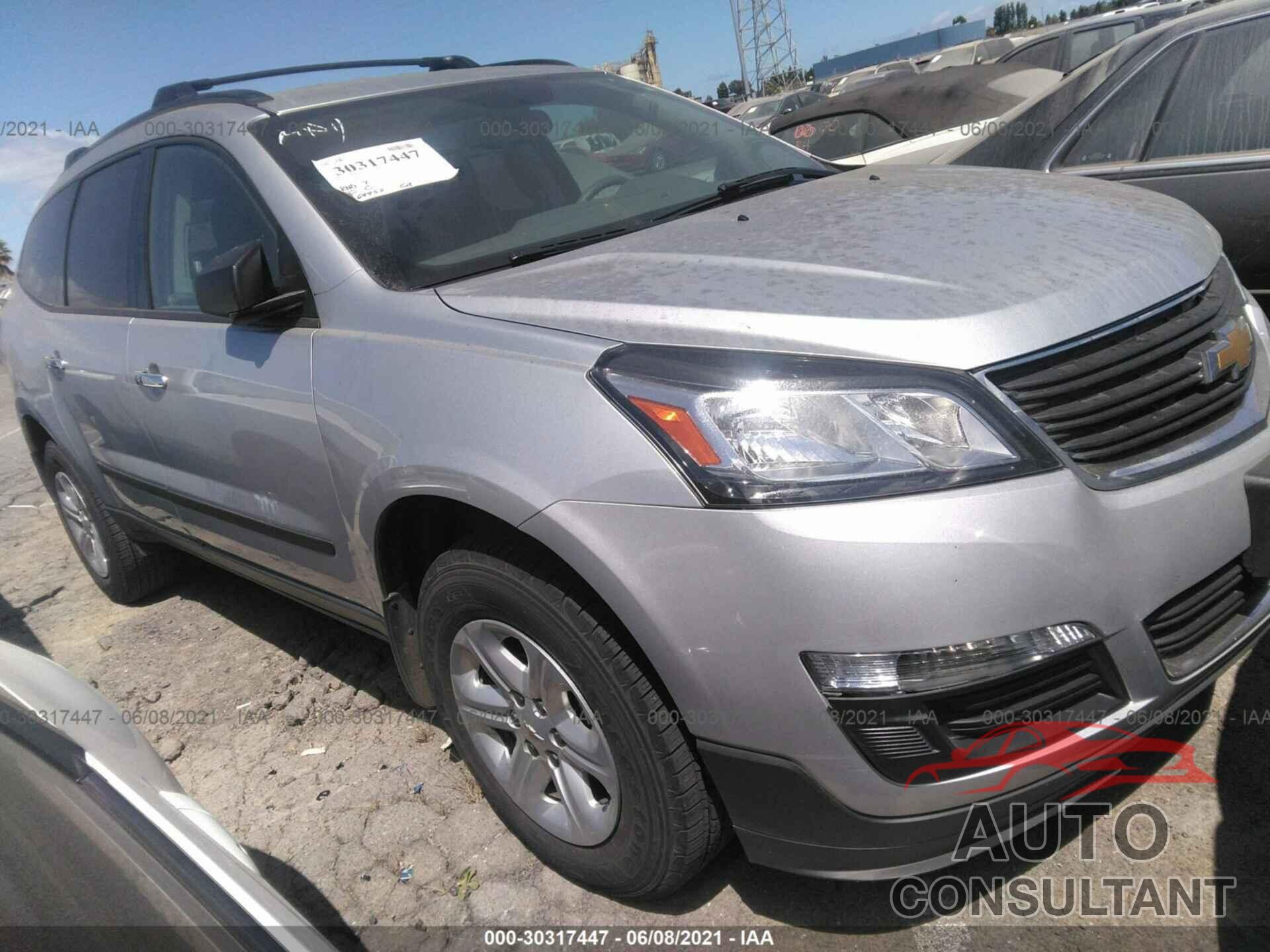 CHEVROLET TRAVERSE 2016 - 1GNKRFKD6GJ301188