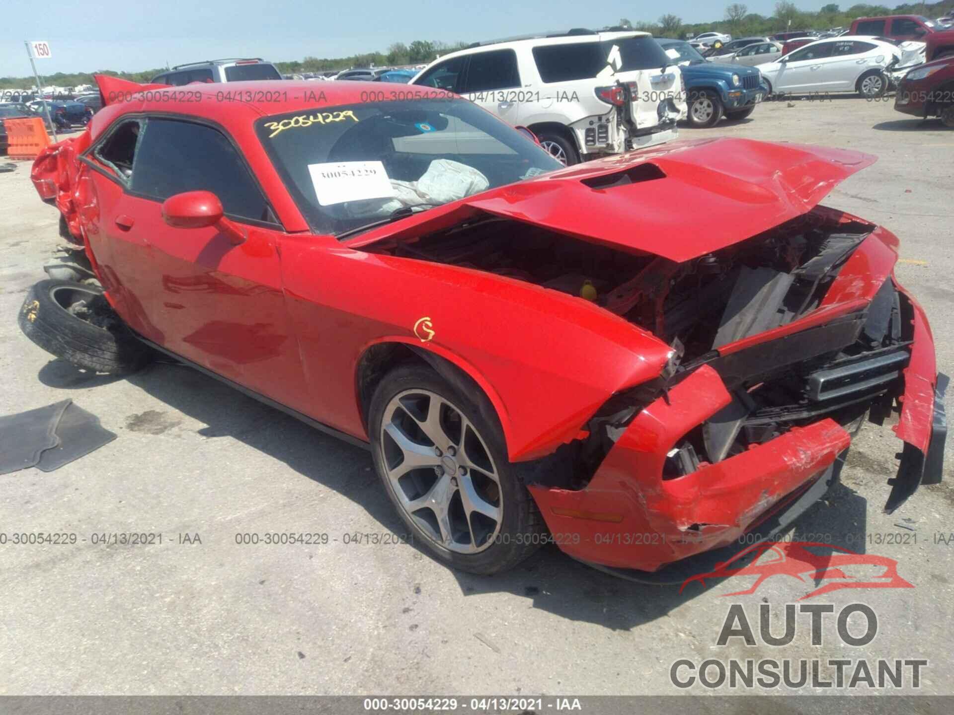 DODGE CHALLENGER 2016 - 2C3CDZAG9GH300938