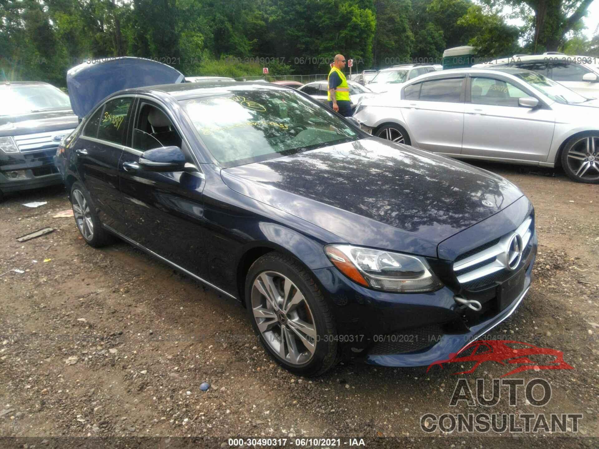 MERCEDES-BENZ C-CLASS 2018 - WDDWF4KB7JR395814