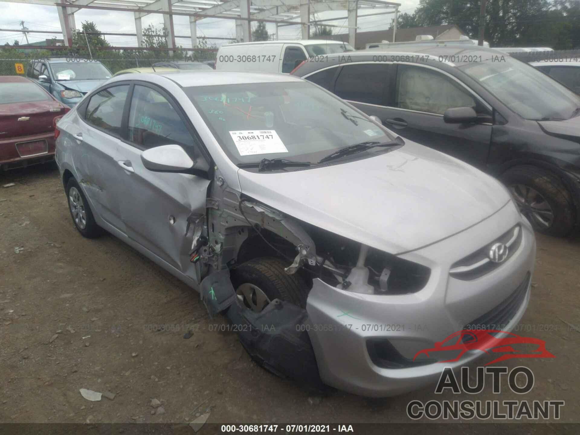 HYUNDAI ACCENT 2016 - KMHCT4AE8GU982218